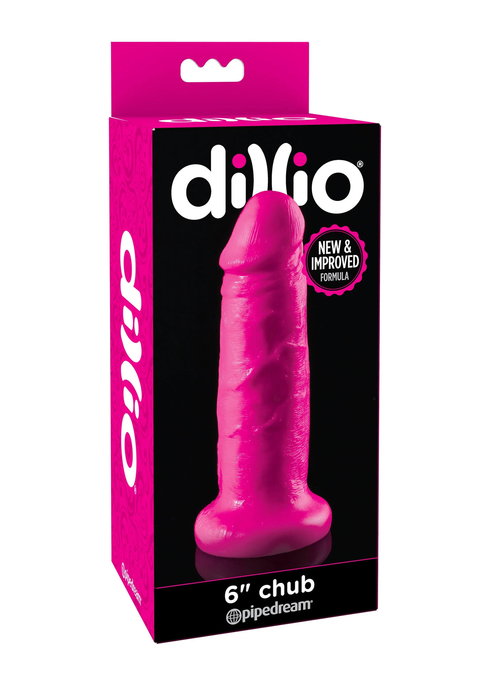 Pipedream Dillio 6" Chub- Pink