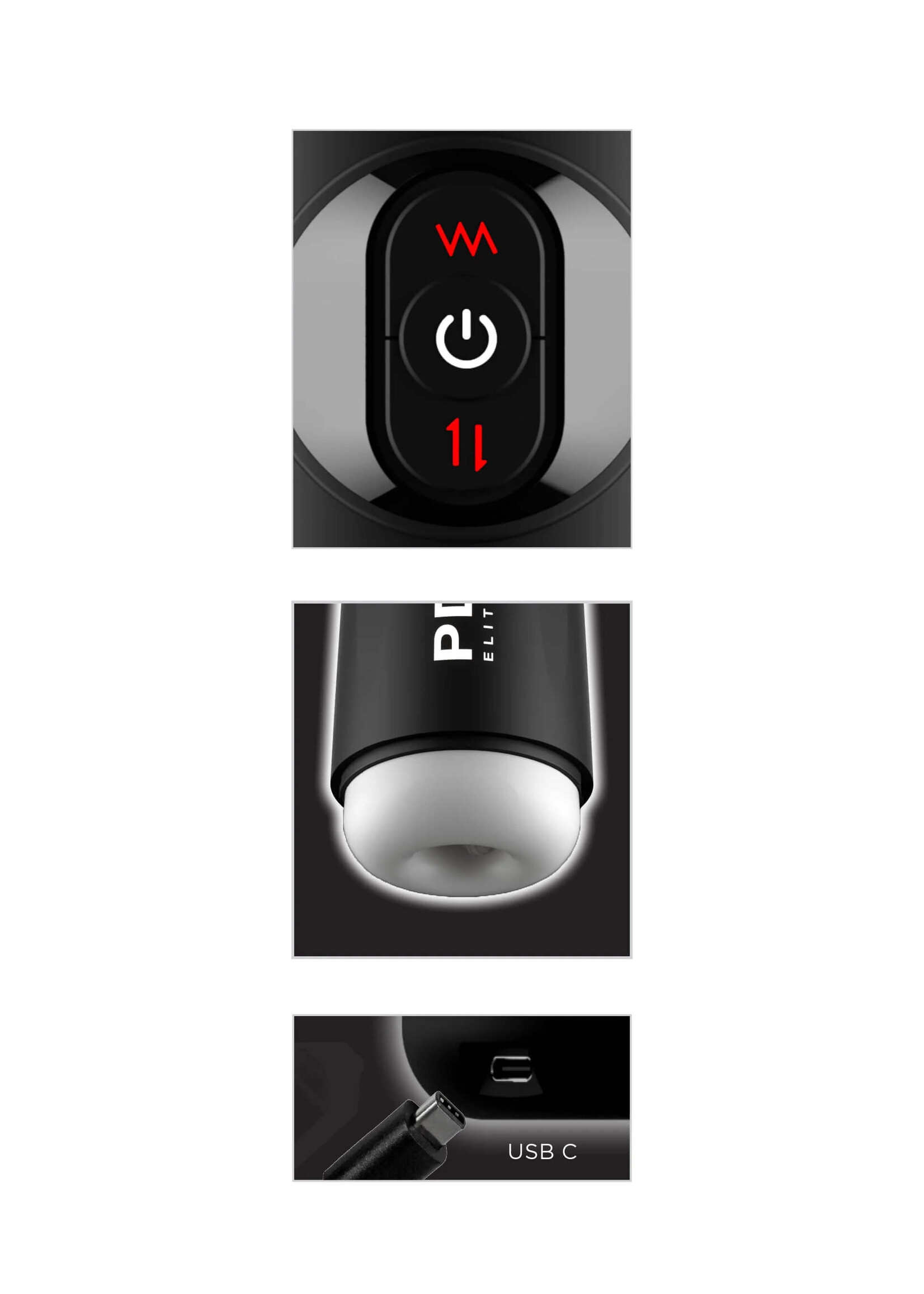 Pipedream PDX Elite Moto Milker- White