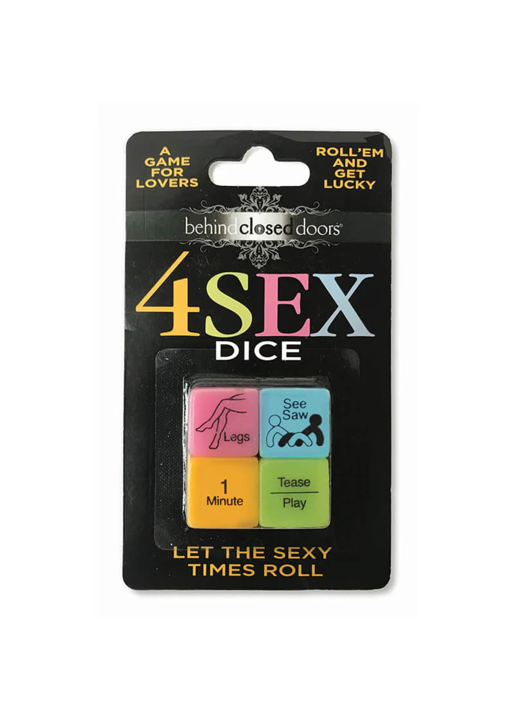 Behind Closed Doors – 4 Sex Dice – Sex Game