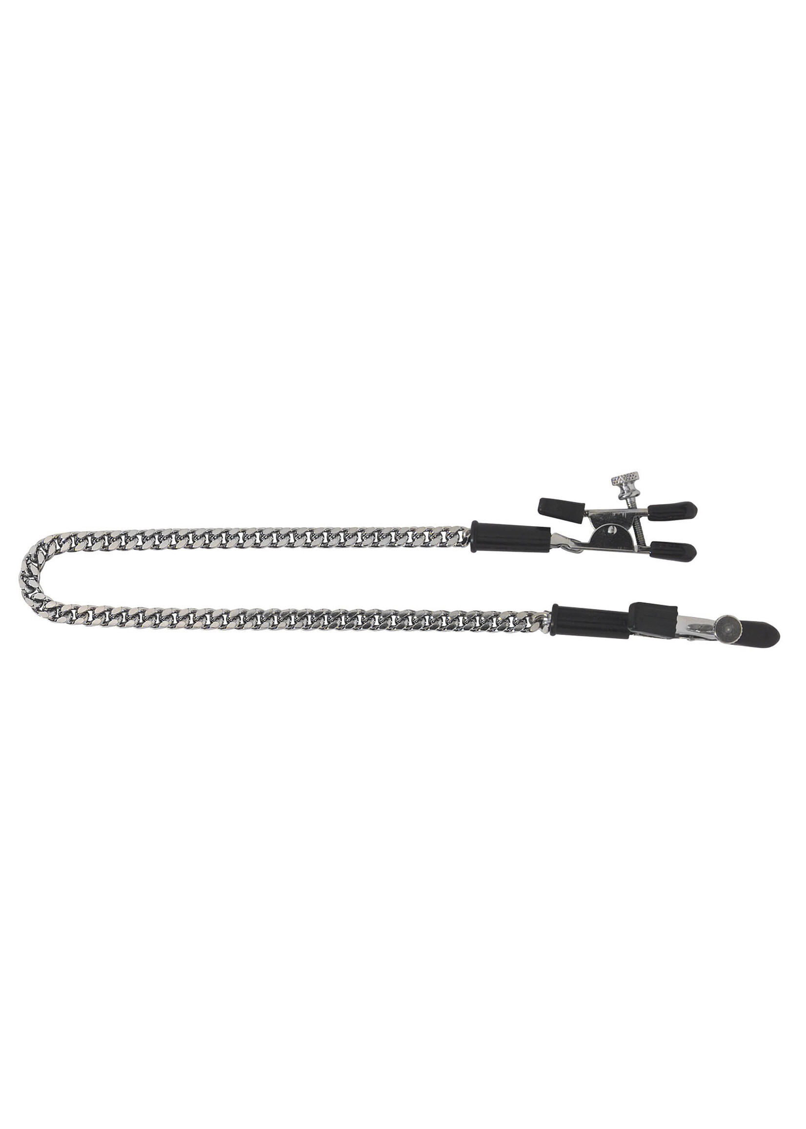 Alligator Clamp & Jewel Chain