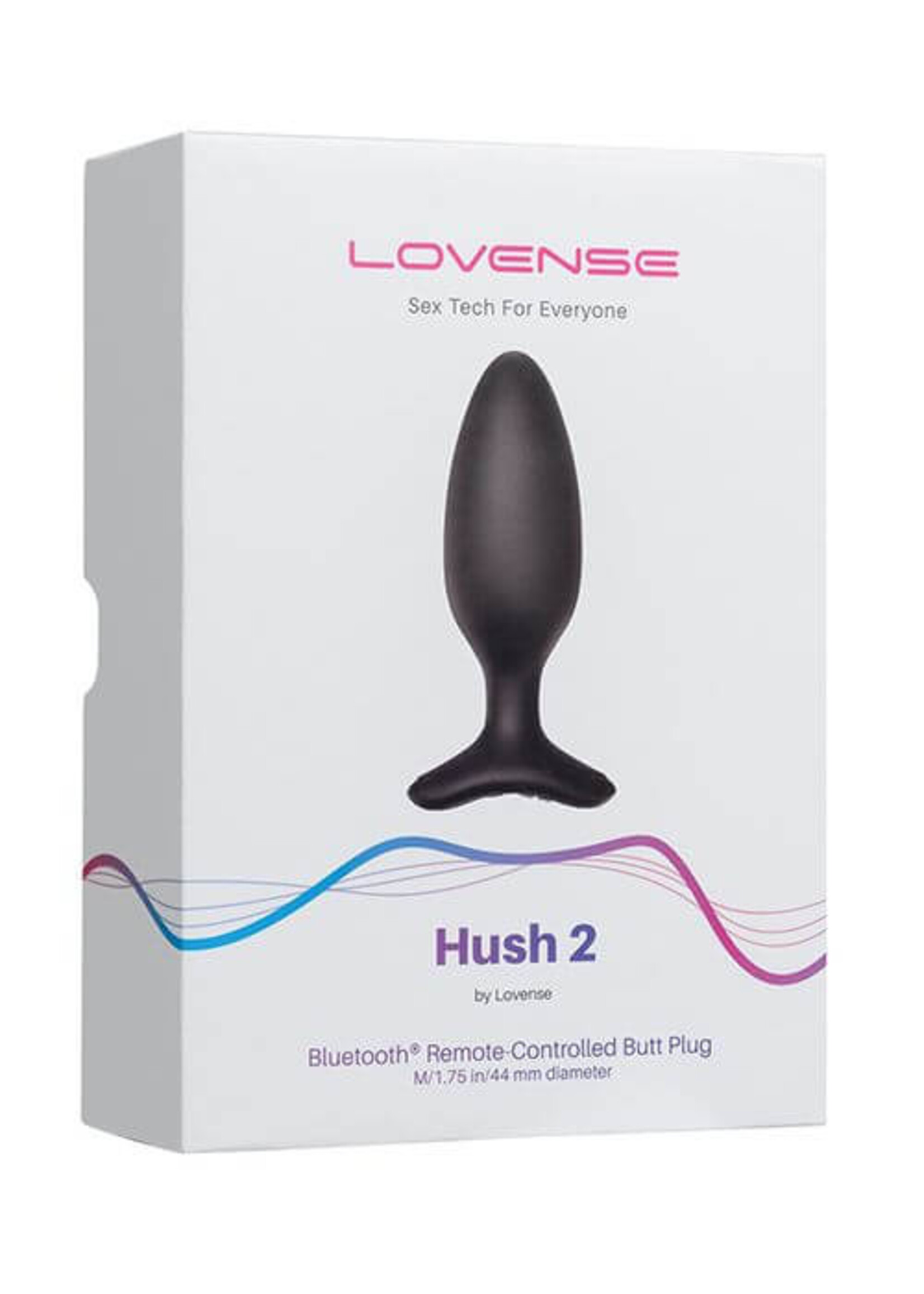 Lovense Lovense Hush 2 Vibrating Butt Plug - Medium