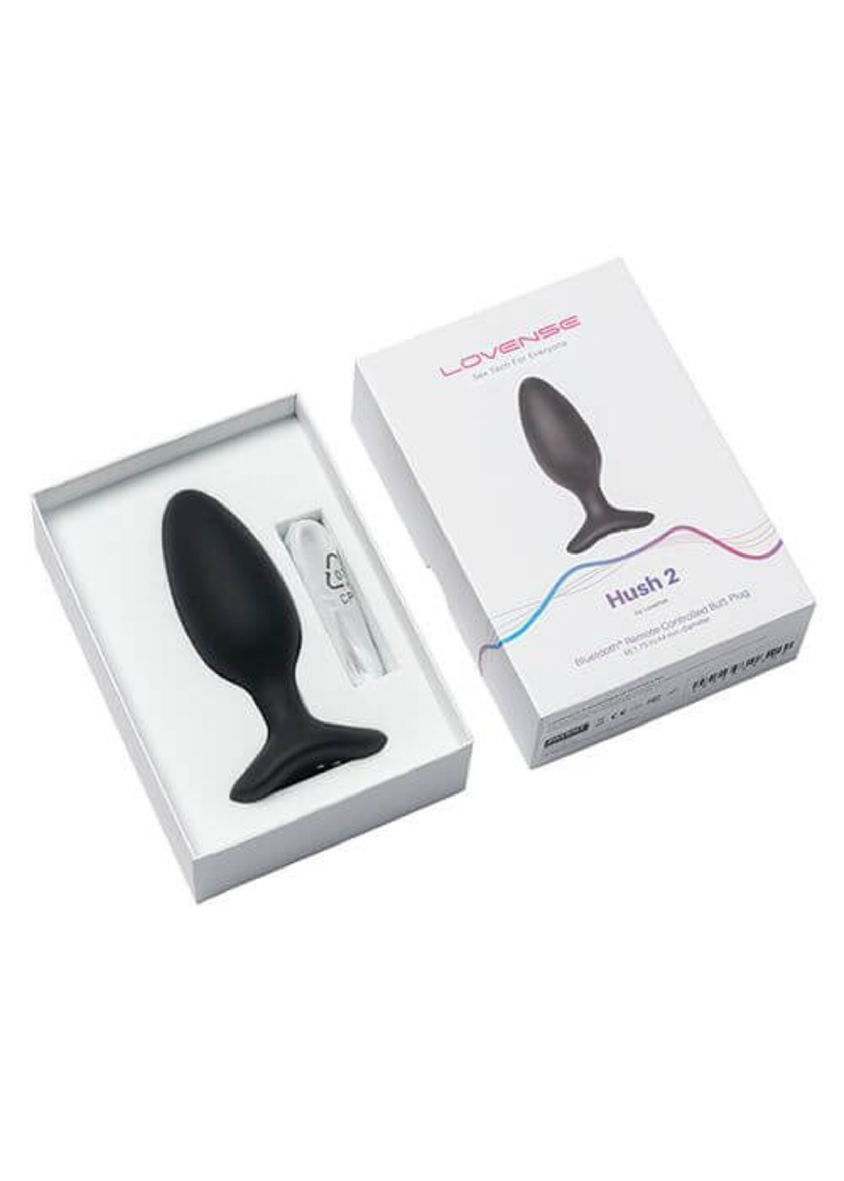 Lovense Lovense Hush 2 Vibrating Butt Plug - Medium