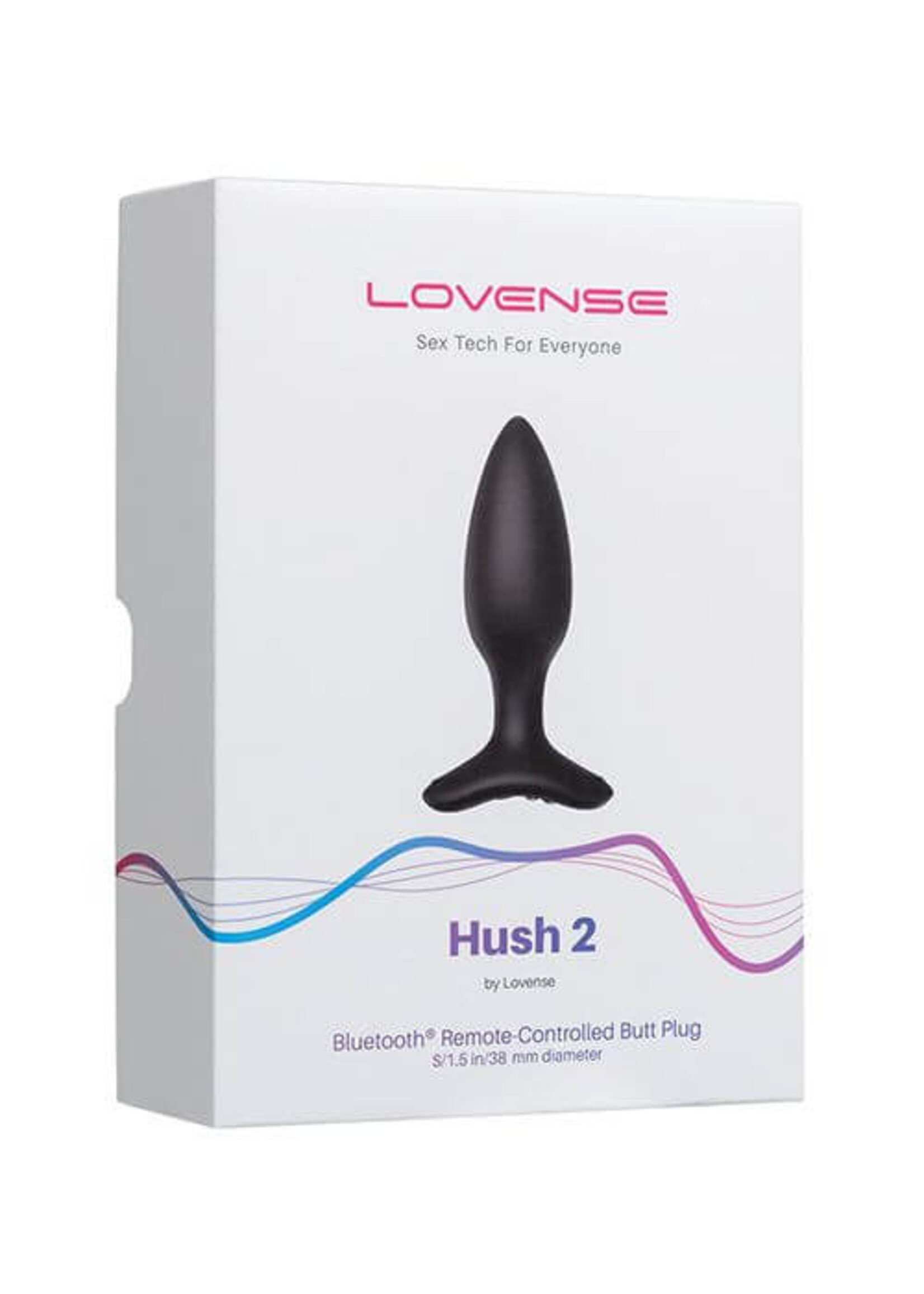 Lovense Lovense Hush 2 Vibrating Butt Plug - Small