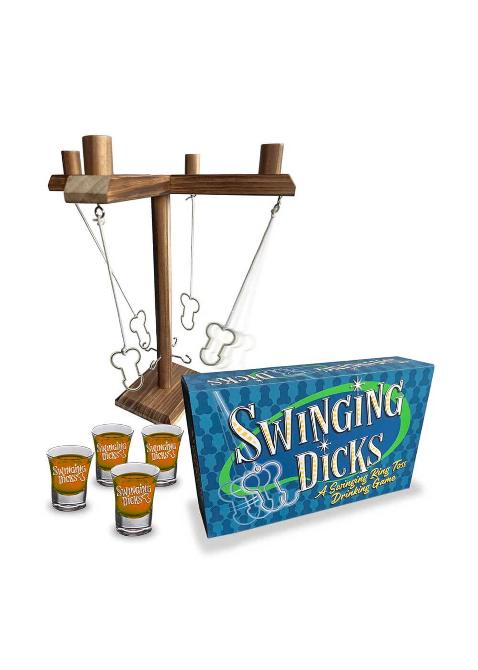 Swinging Dicks Drinking Game & Shot Glasses