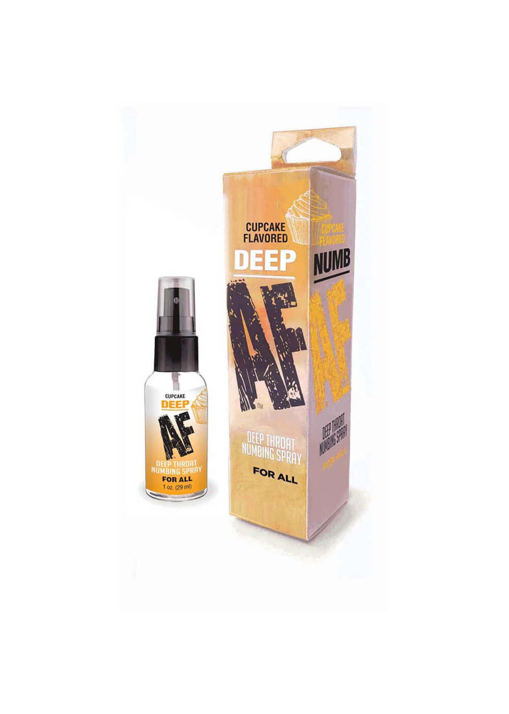 Deep AF Throat Numbing Spray – Cupcake
