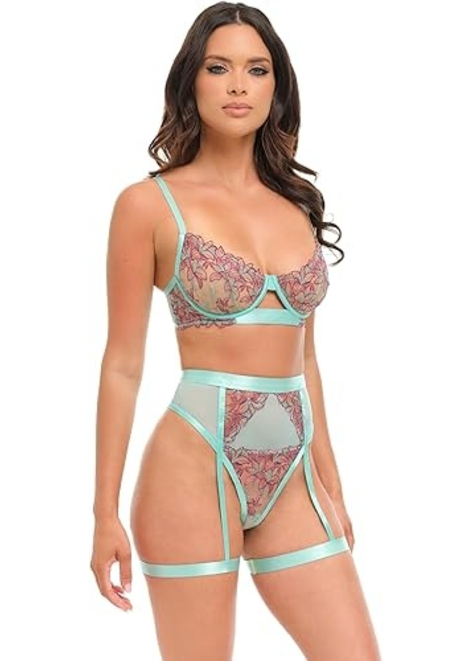 Oh La La Adaline 2PC Set w/ Garter