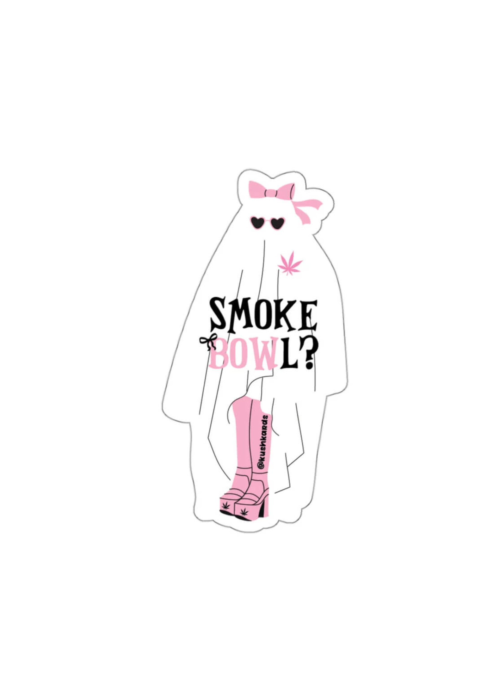Kush Kards Halloween Smoke Bowl Sticker