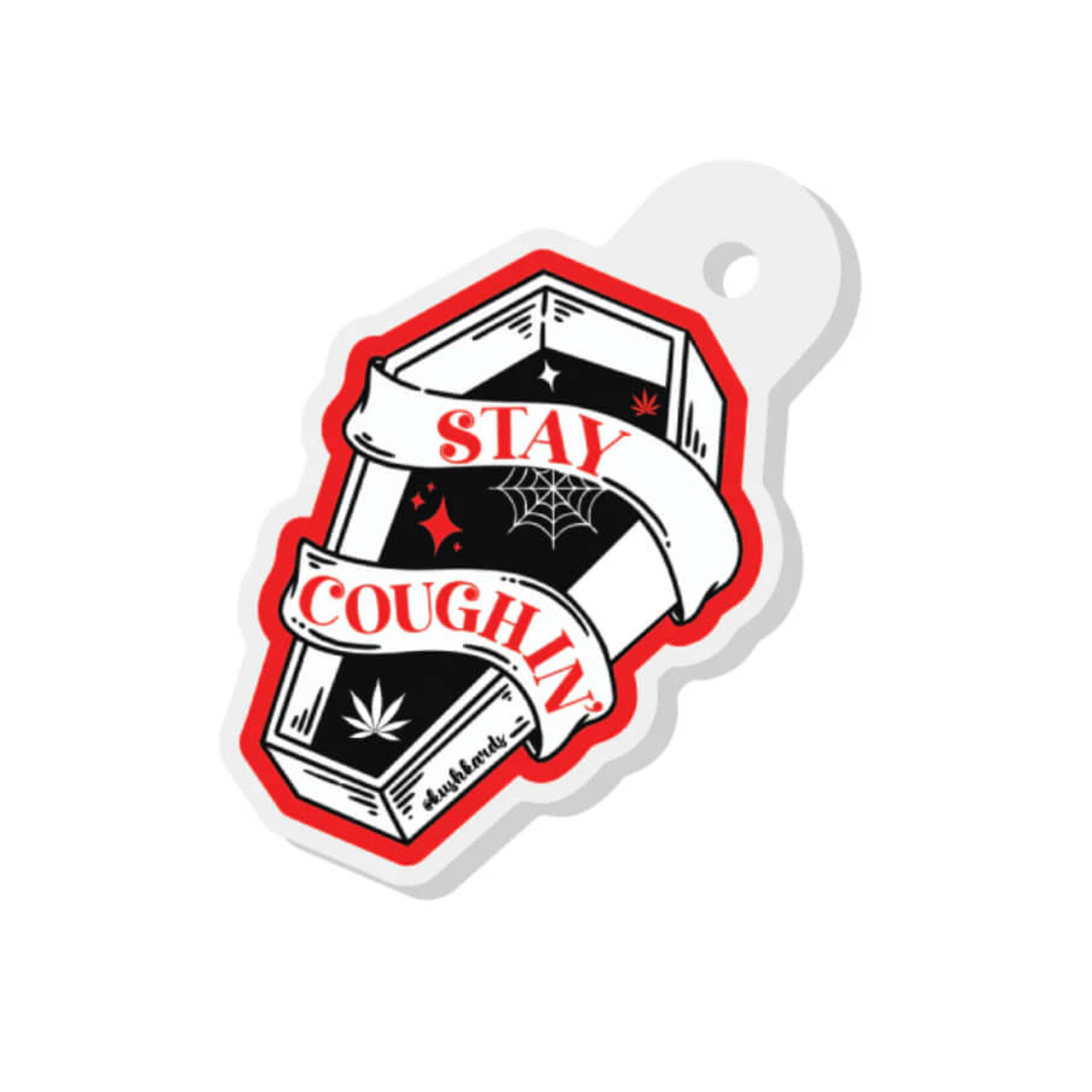 Kush Kards Halloween Stay Coughin Sticker