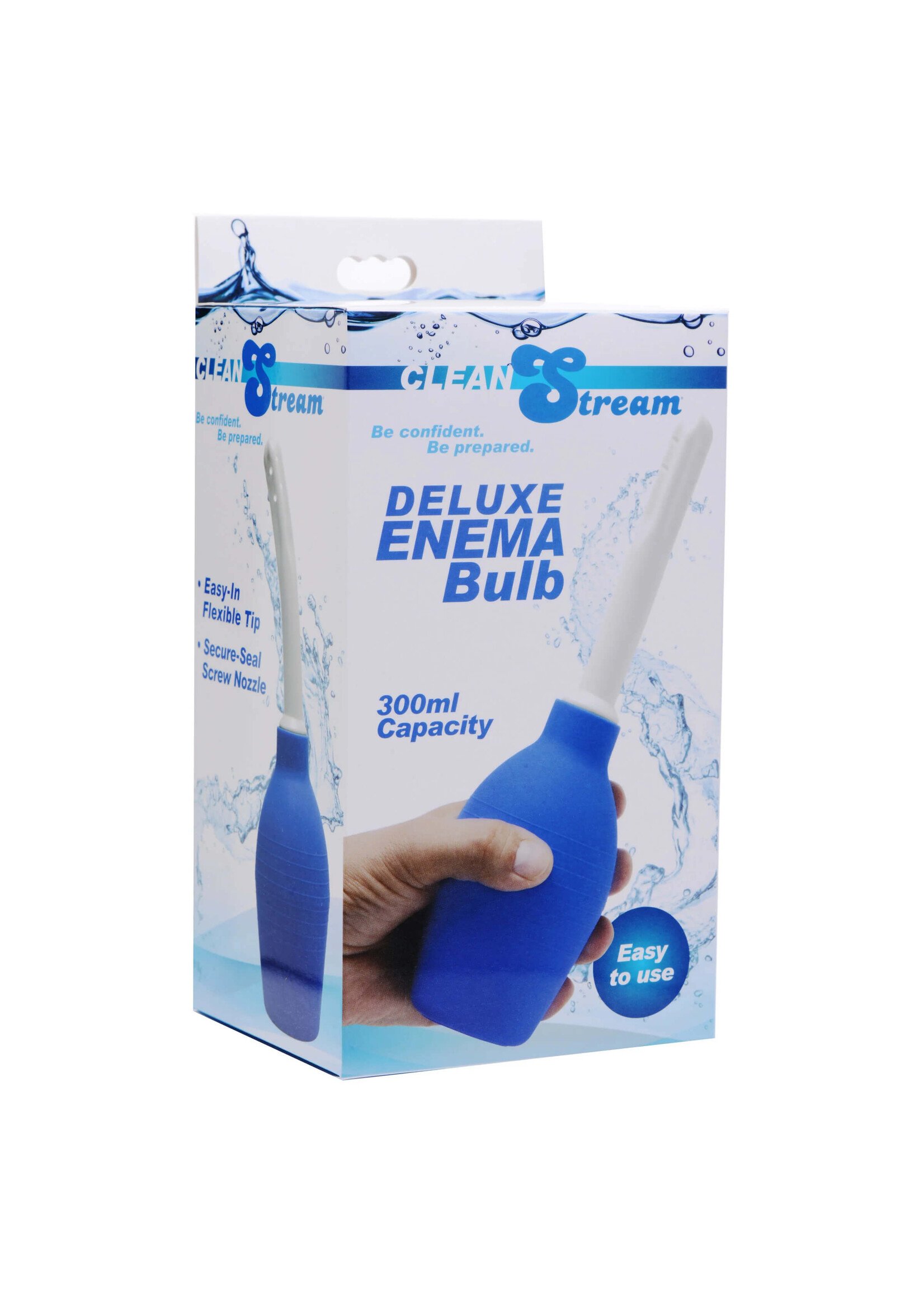 Clean Stream Blue Douche and Enema Flush Bulb