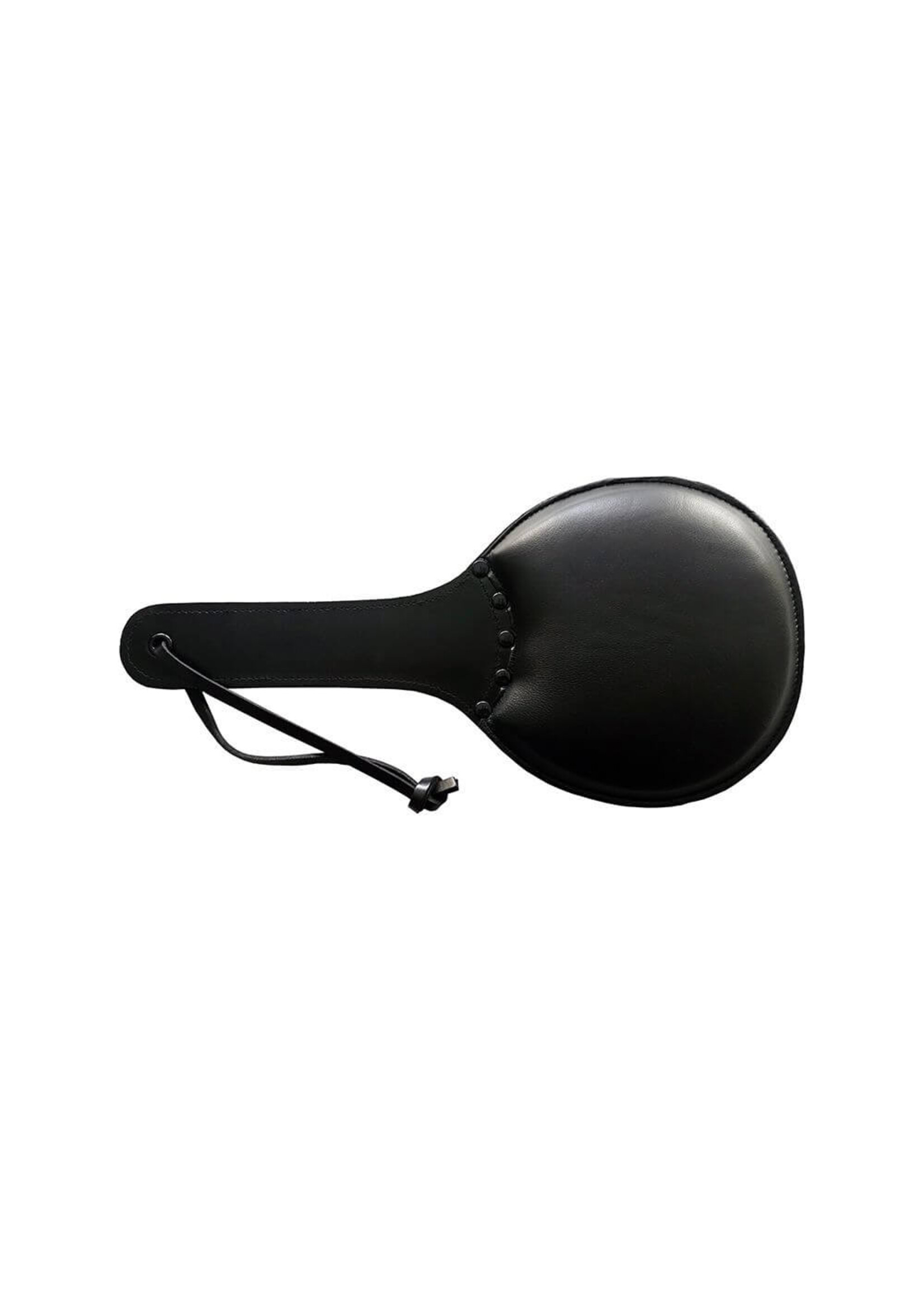 Rouge Rouge Leather Padded Ping Pong Paddle - Black