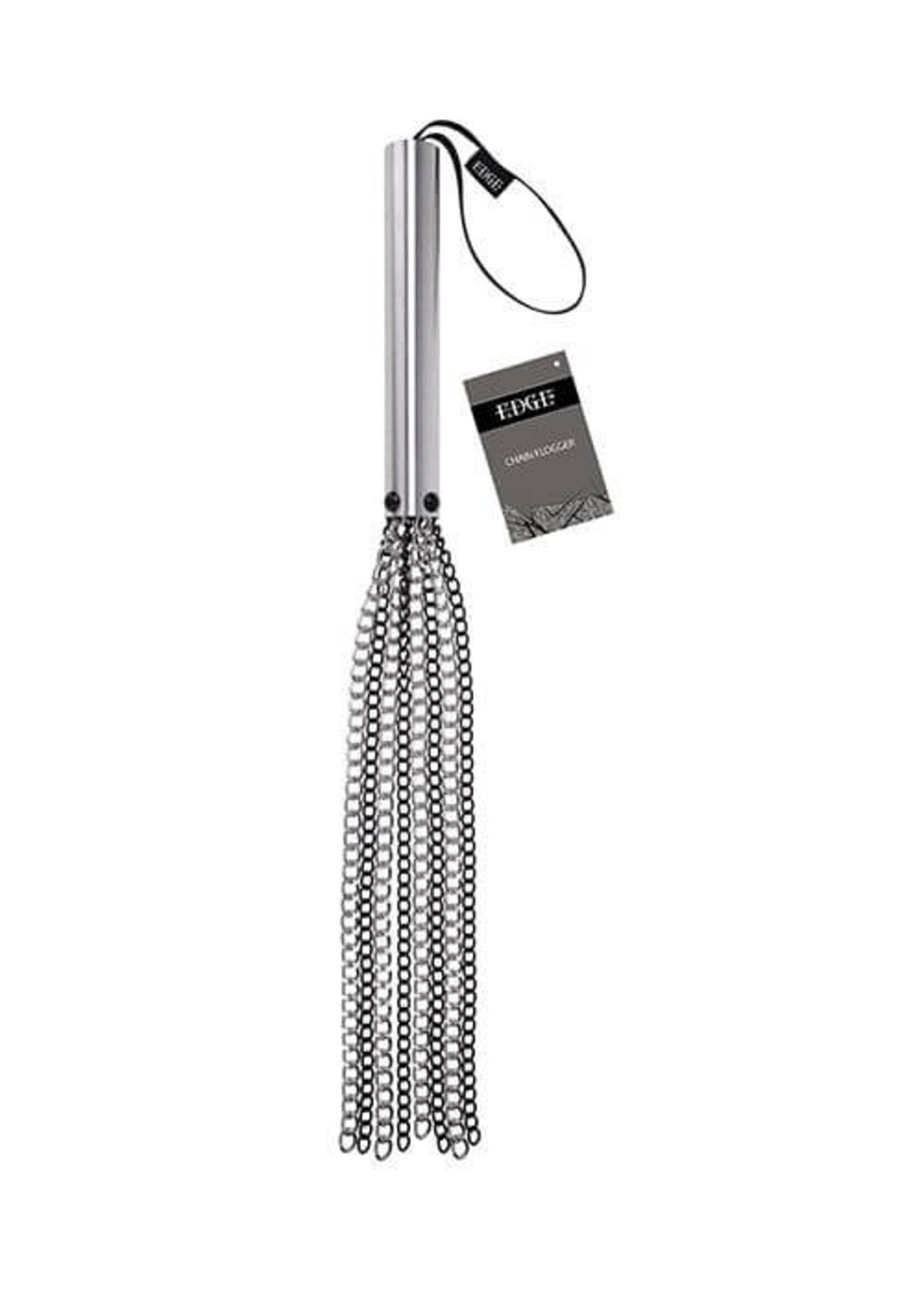 Sportsheets Edge Chain Flogger - Silver