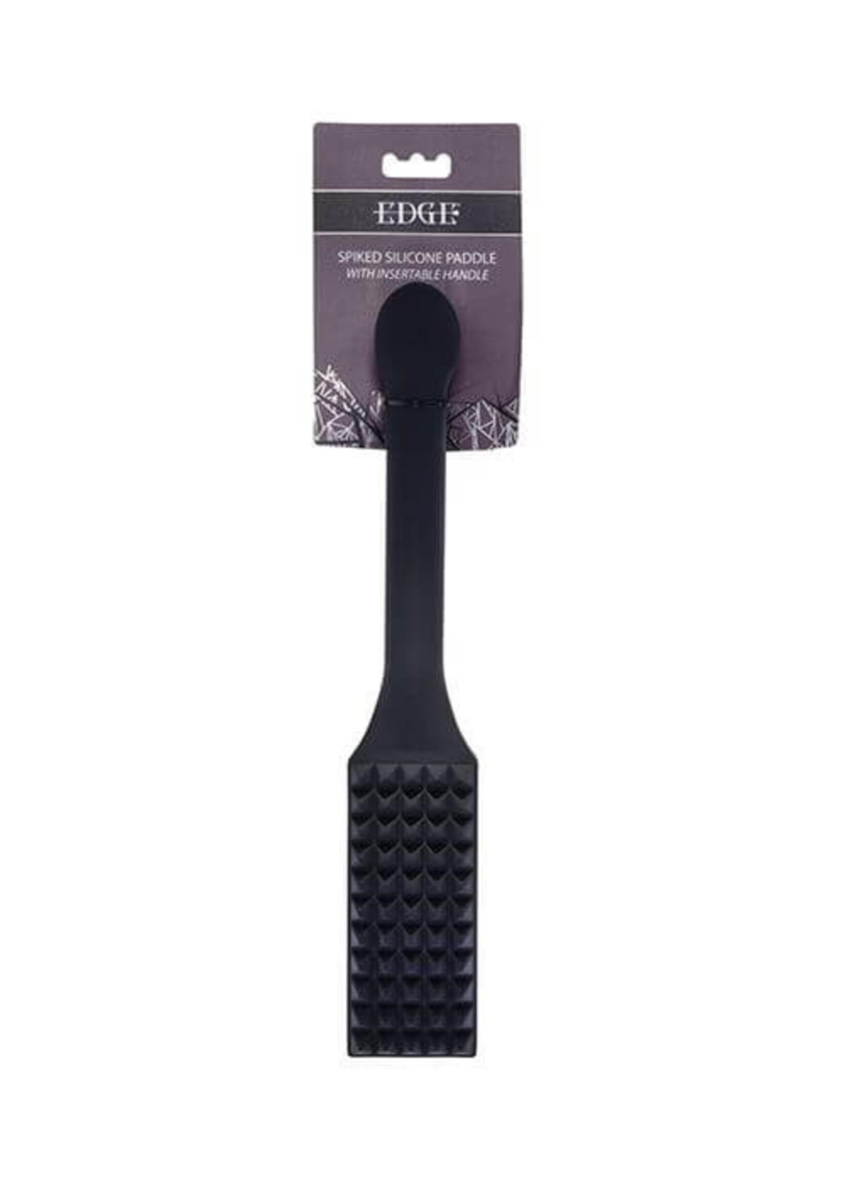 Edge Spiked Silicone Paddle - Black