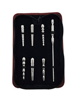 Rouge Rouge Stainless Steel Penis Plug Set of 6 - Silver