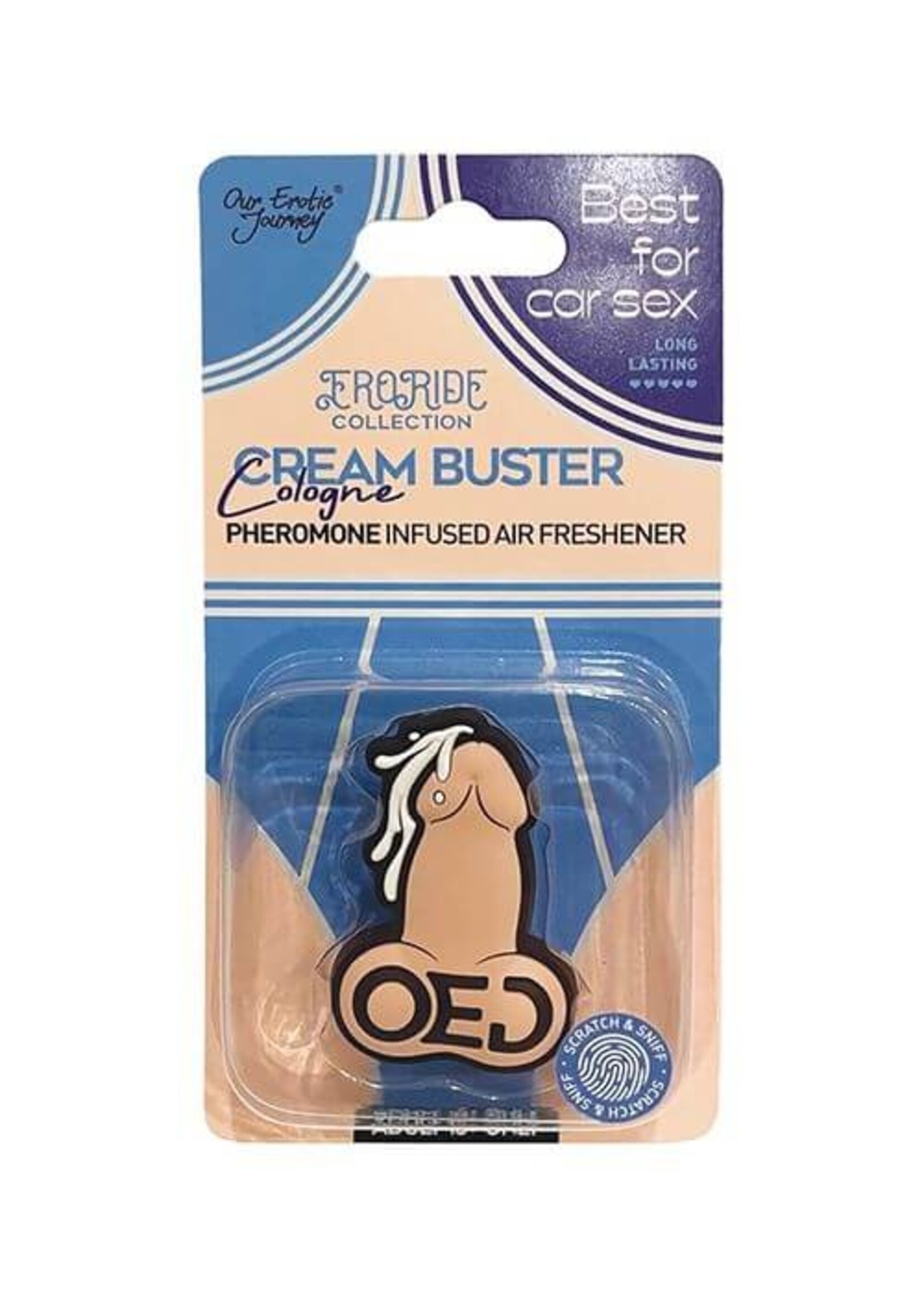 EroRide EroRide Cream Buster Pheromone Infused Air Freshener - Cologne