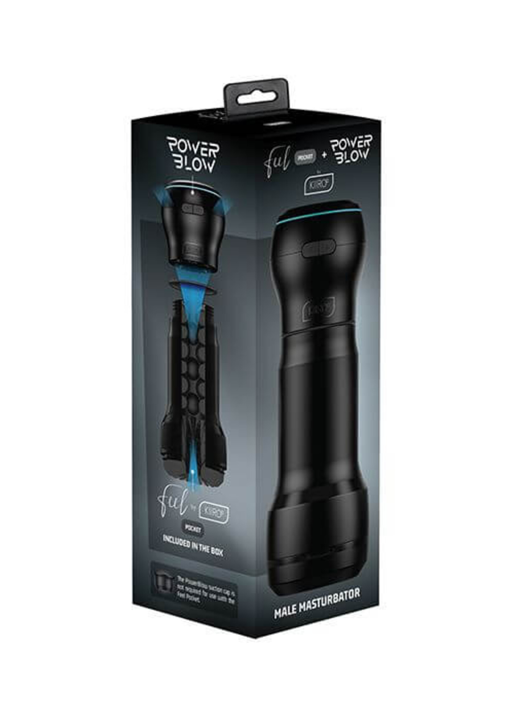 Kiiroo Kiiroo Feel Pocket + Power - Black