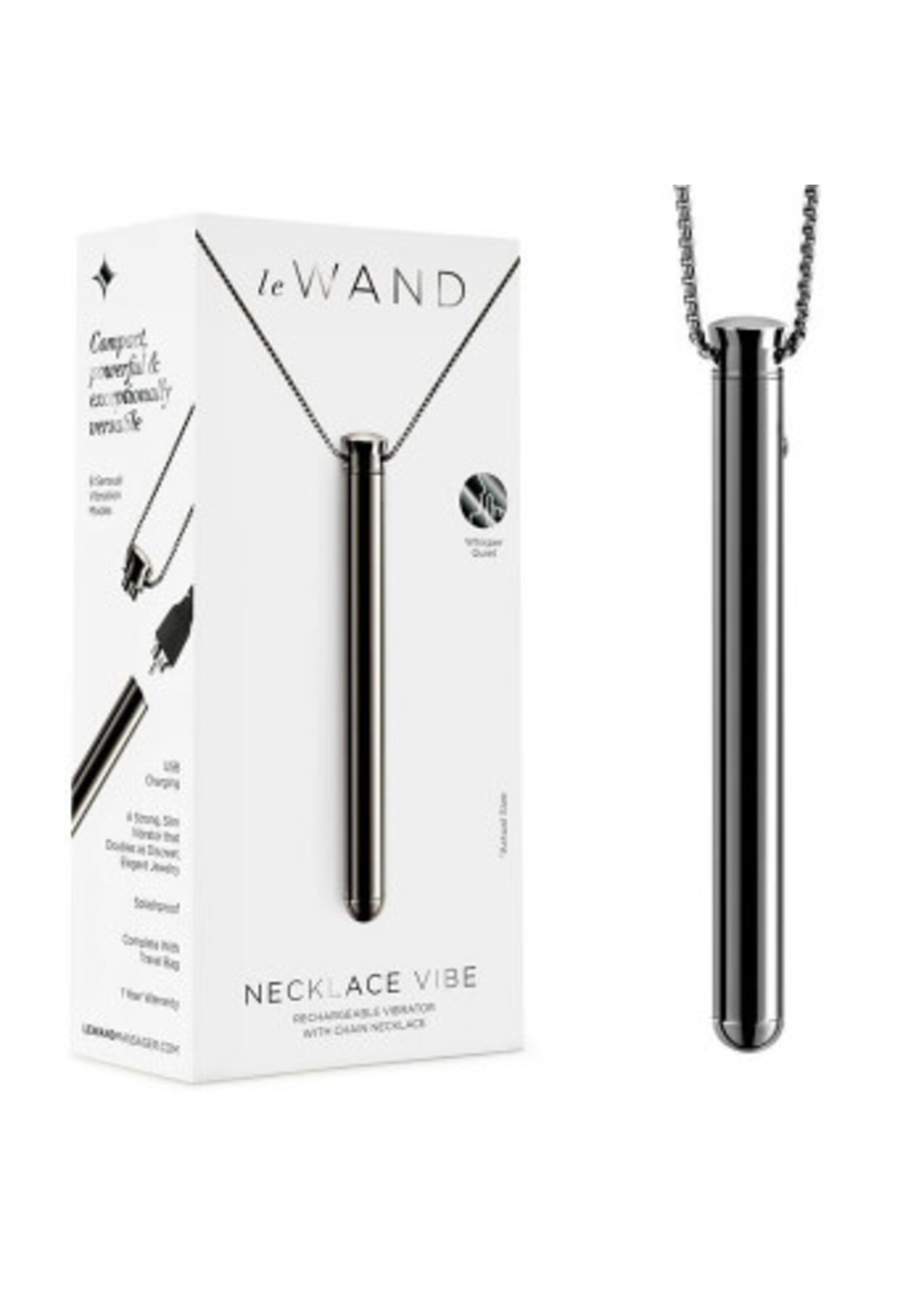 Le Wand Le Wand Necklace Vibe-Black