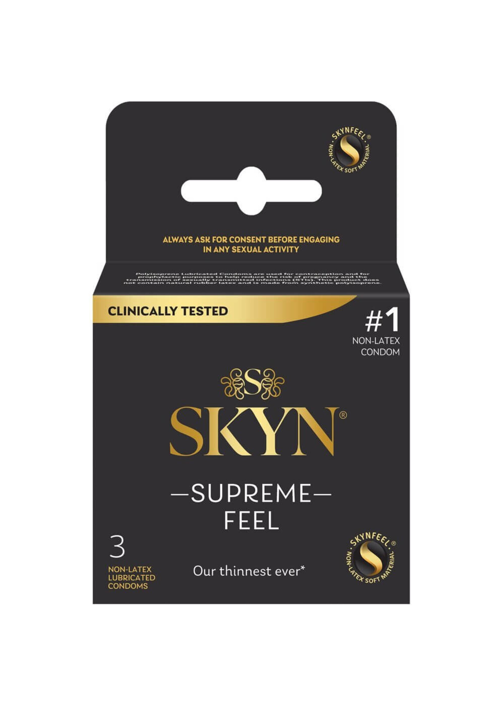 Skyn SKYN Supreme Feel 3 Count Condoms
