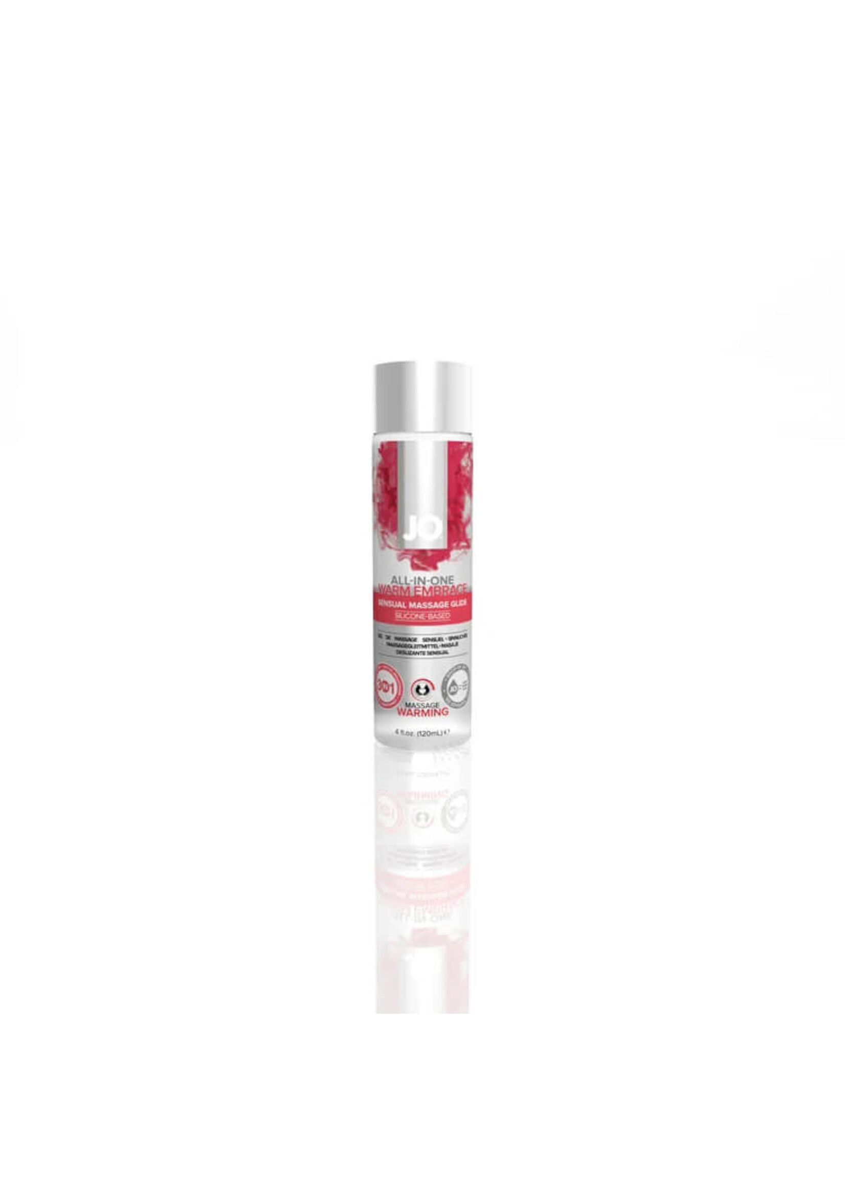 JO Naturals JO All-In-One Sensual Massage Glide Warm Embrace 4 oz