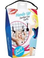 Frisky Hands Up! Suction Cup Cuffs