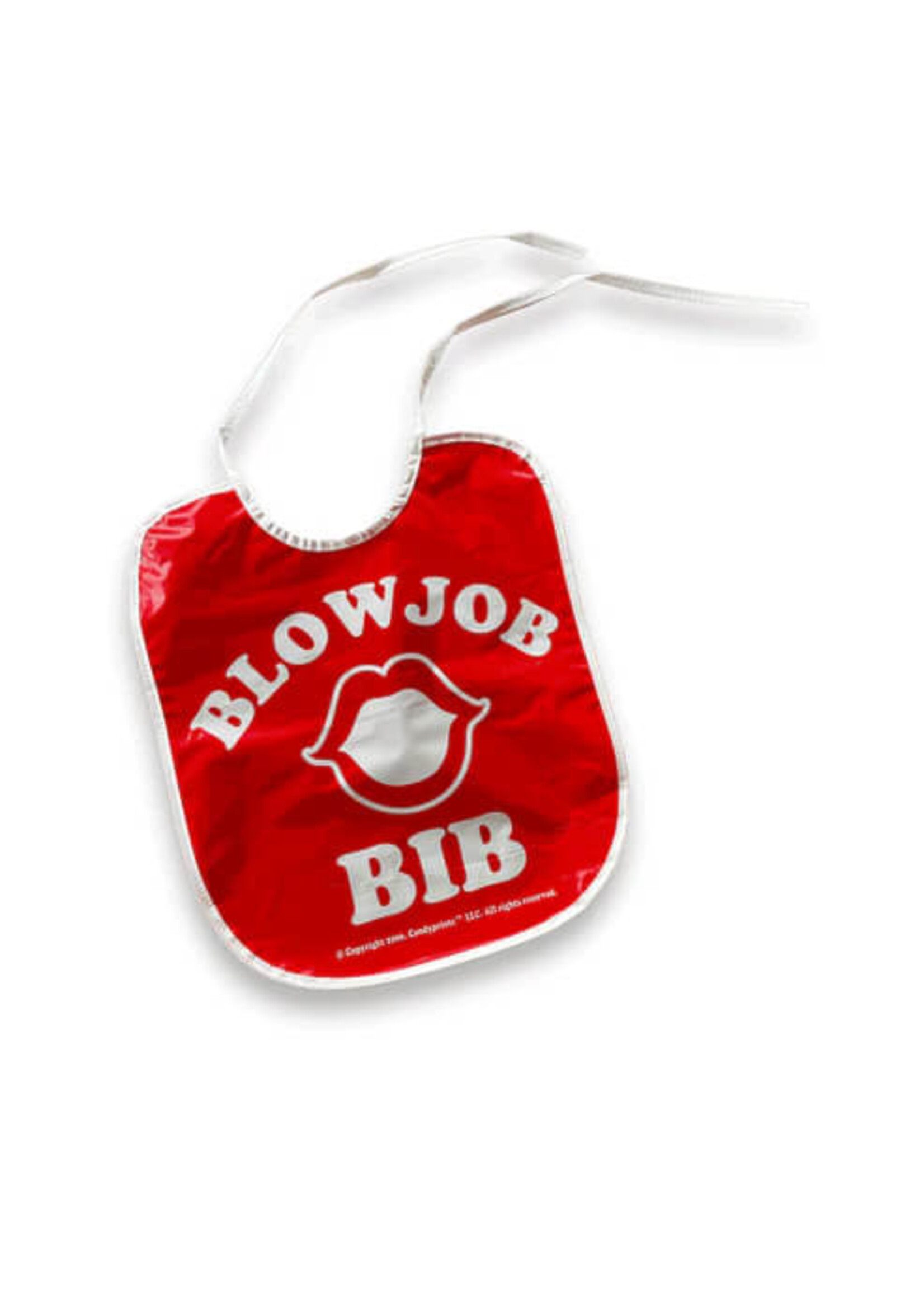 Blow Job Bib- Red