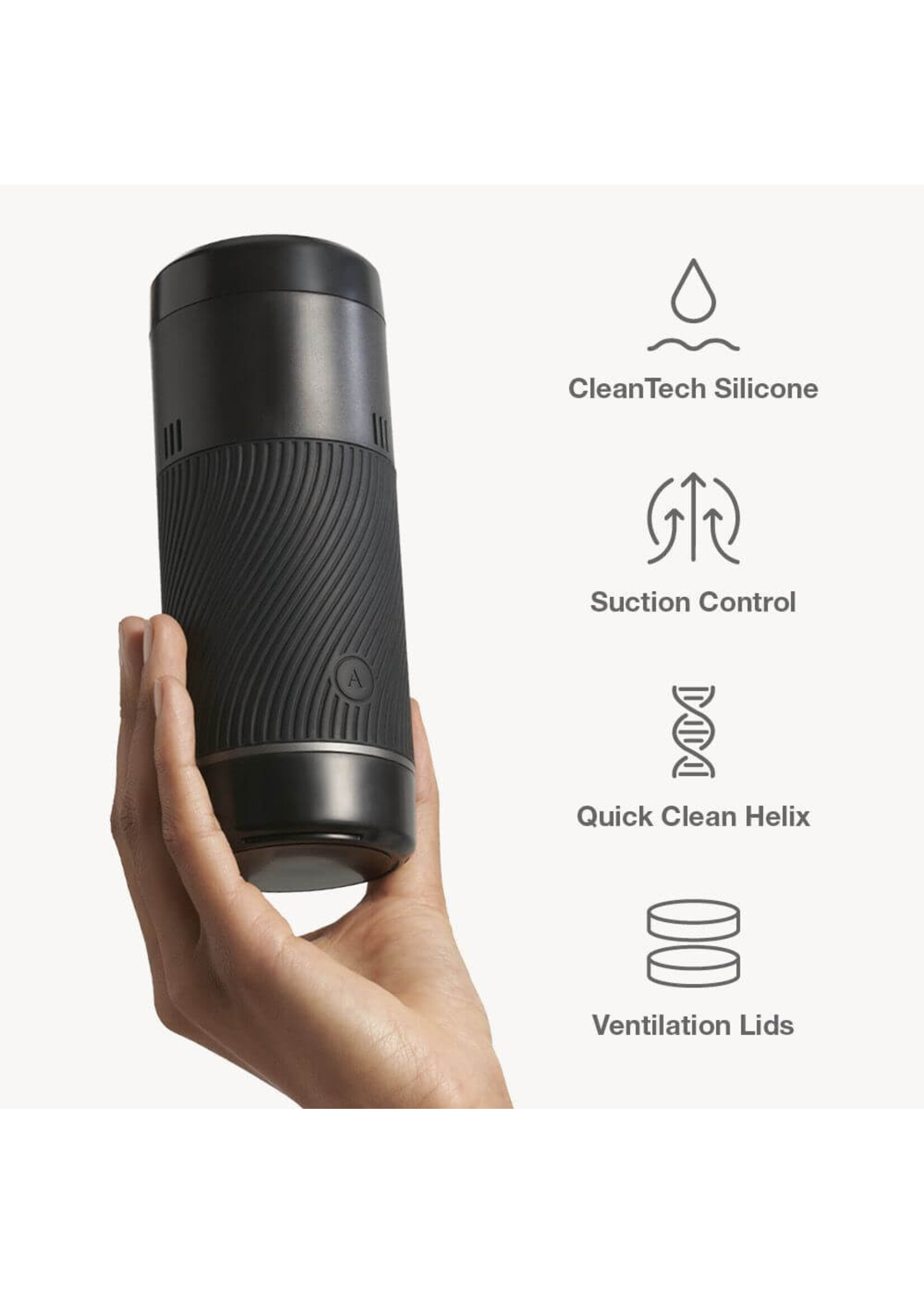 Arcwave Pow Stroker Black