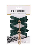 Sportsheets Sex & Mischief Indica Cutout Cuffs