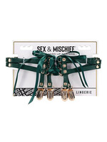 Sportsheets Sex & Mischief Indica Laced Up Garters