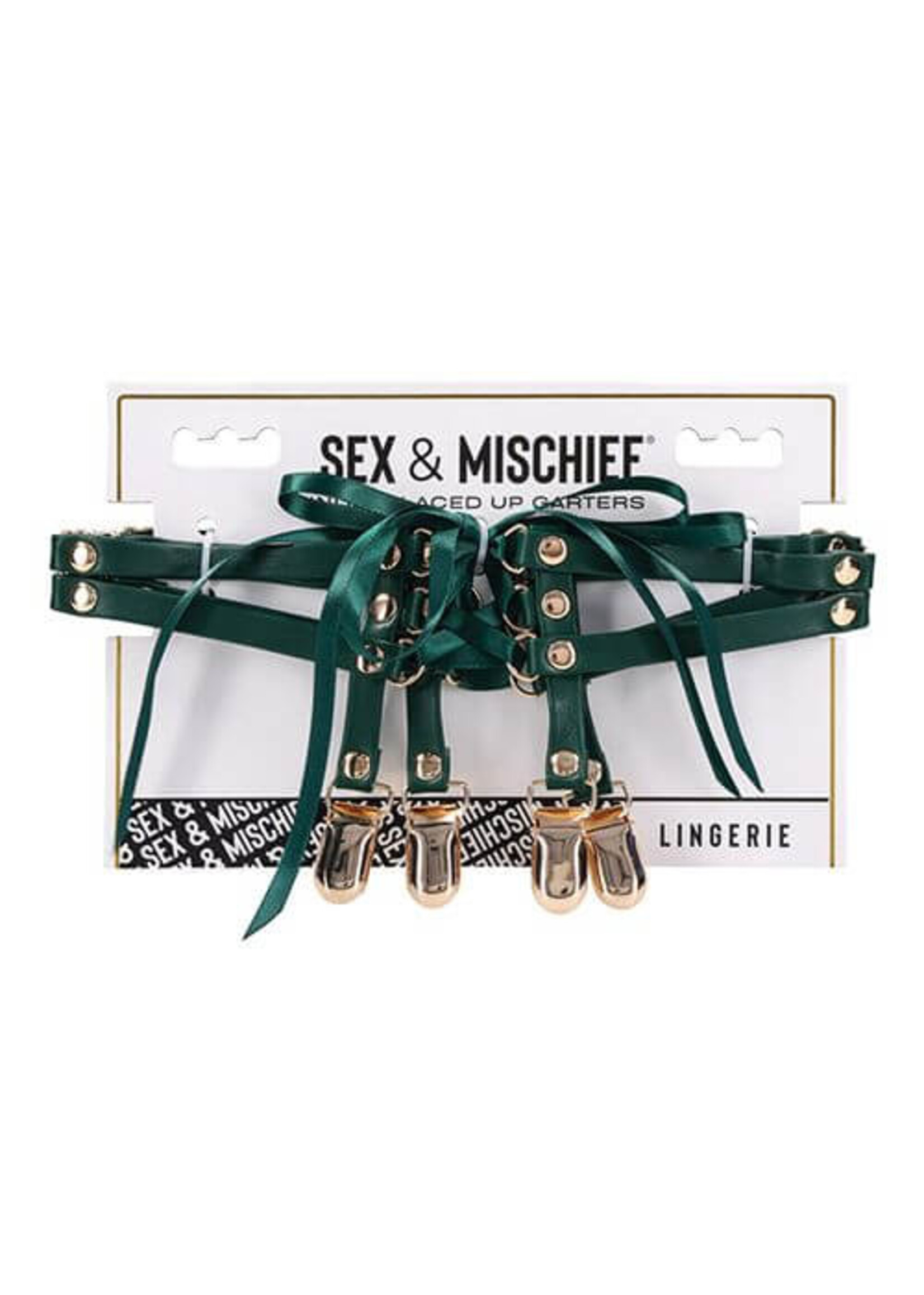 Sportsheets Sex & Mischief Indica Laced Up Garters