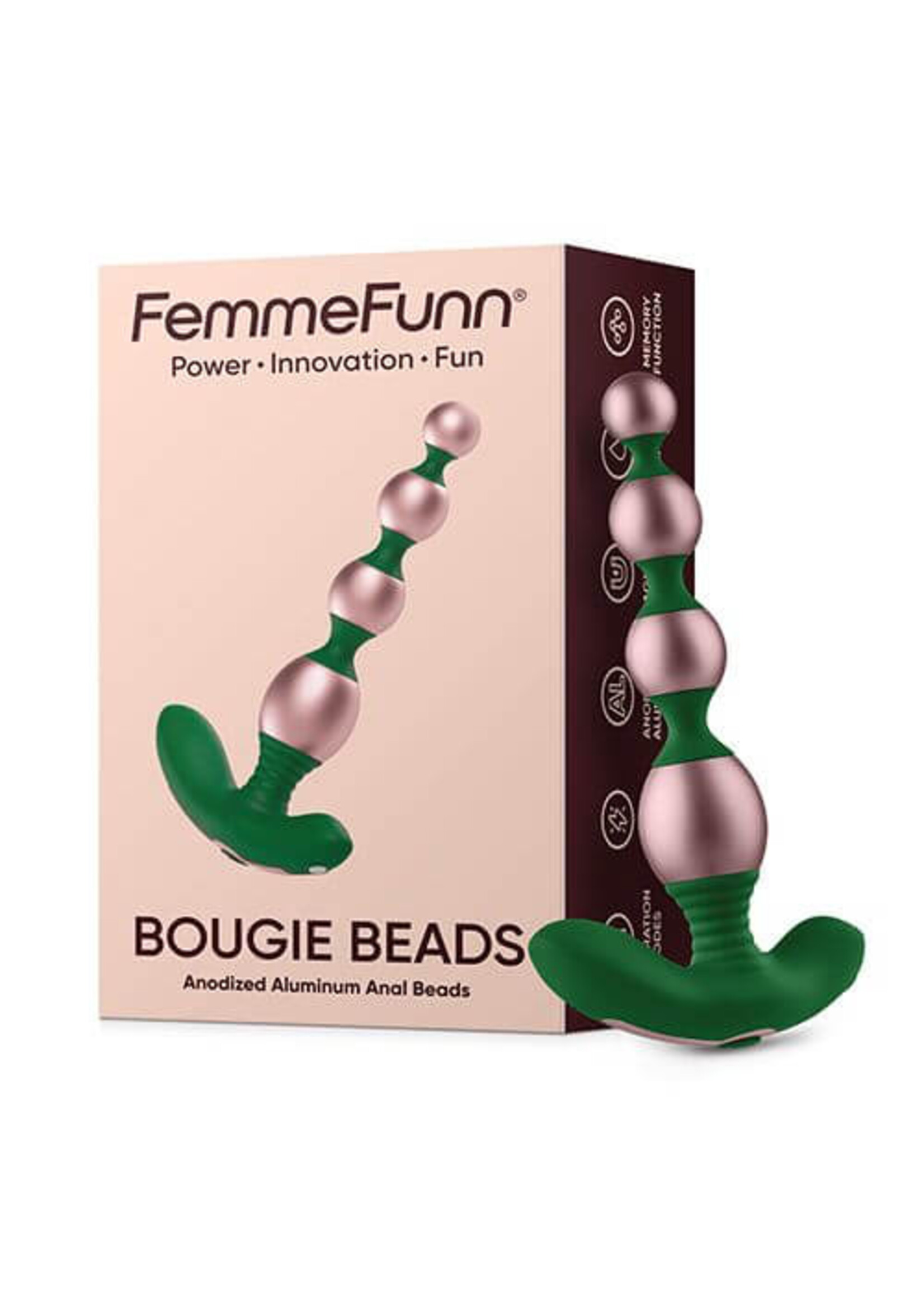 Femme Funn Bougie Beads - Rose Gold
