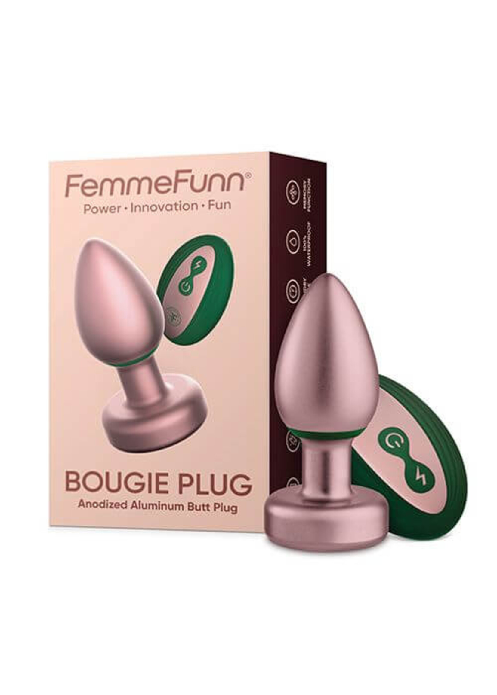 Femme Funn Bougie Plug - Rose Gold