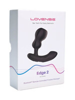 Lovense Lovense Edge 2 Flexible Prostate Massager - Black