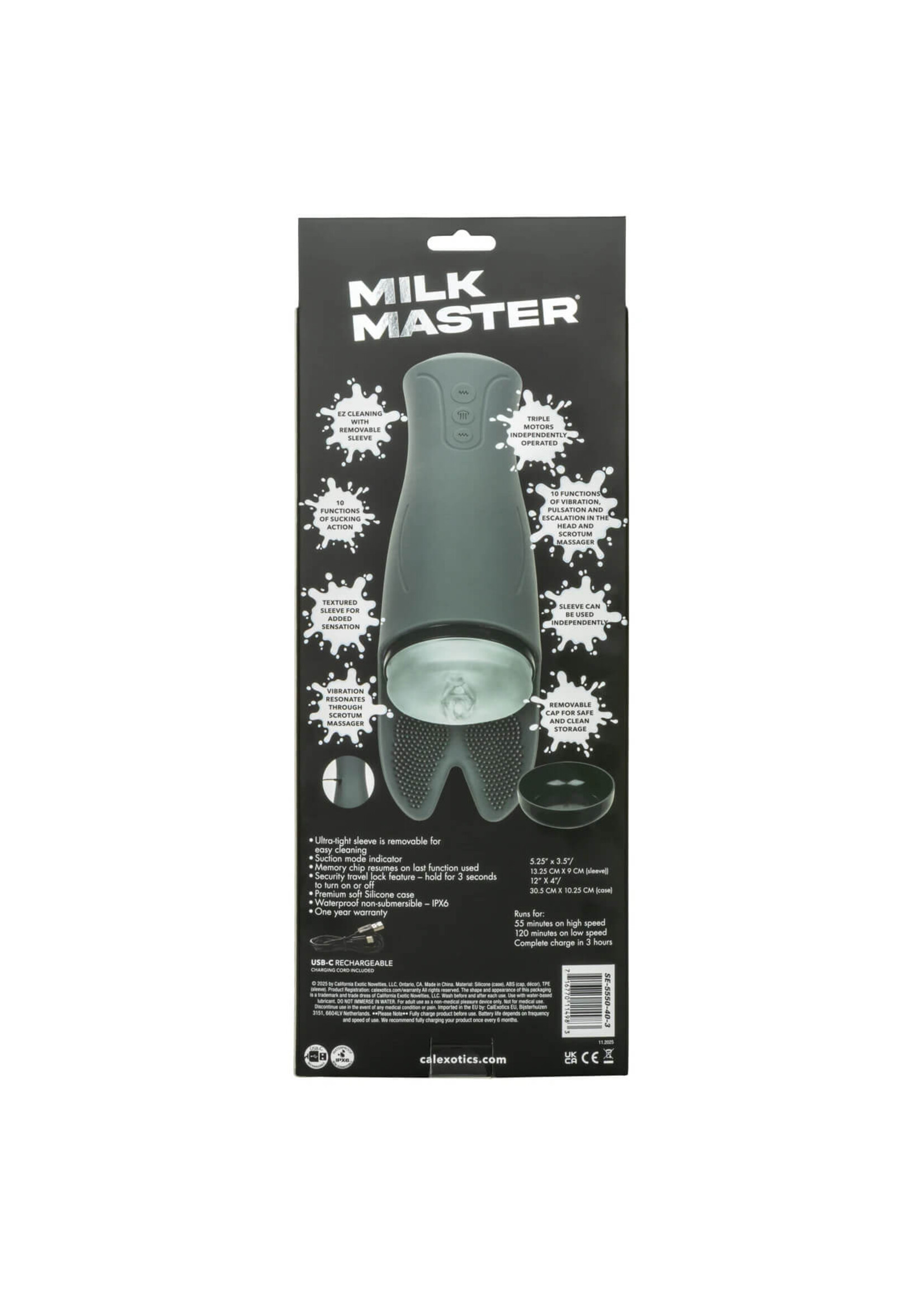 Cal Exotic Novelties Milk Master Ultimate Automatic Milker