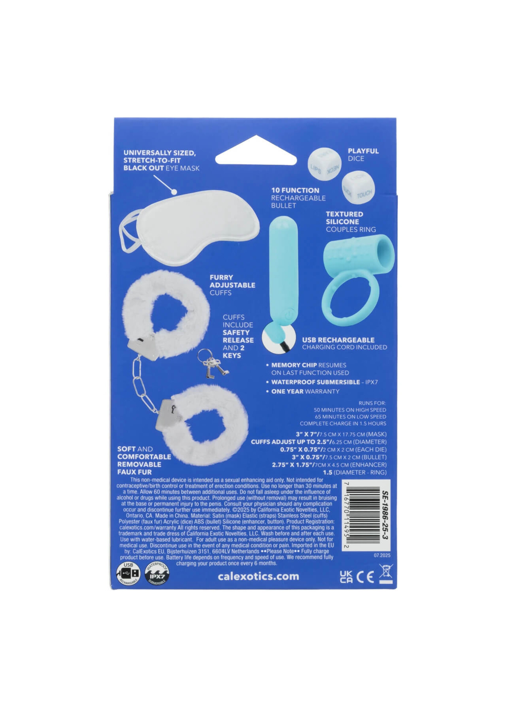 Cal Exotic Novelties Pleasure Kits Honeymoon Collection