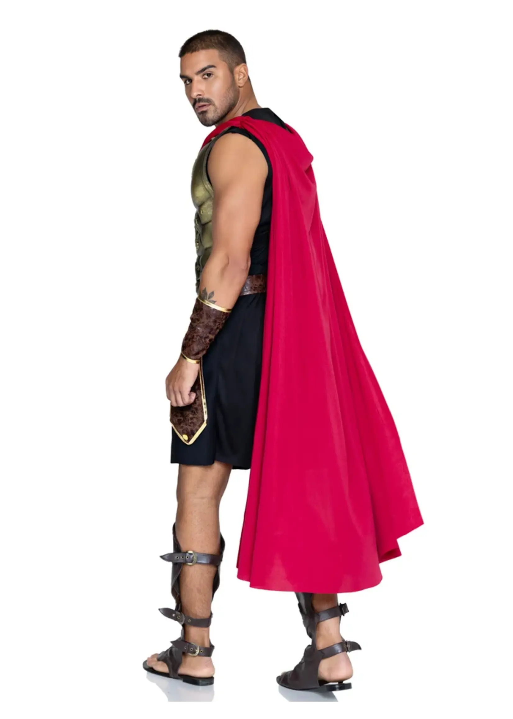 Leg Avenue 5 PC Men's Battle Gladiator Costume M/L