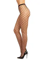 Dreamgirl Fence Net Pantyhose O/S