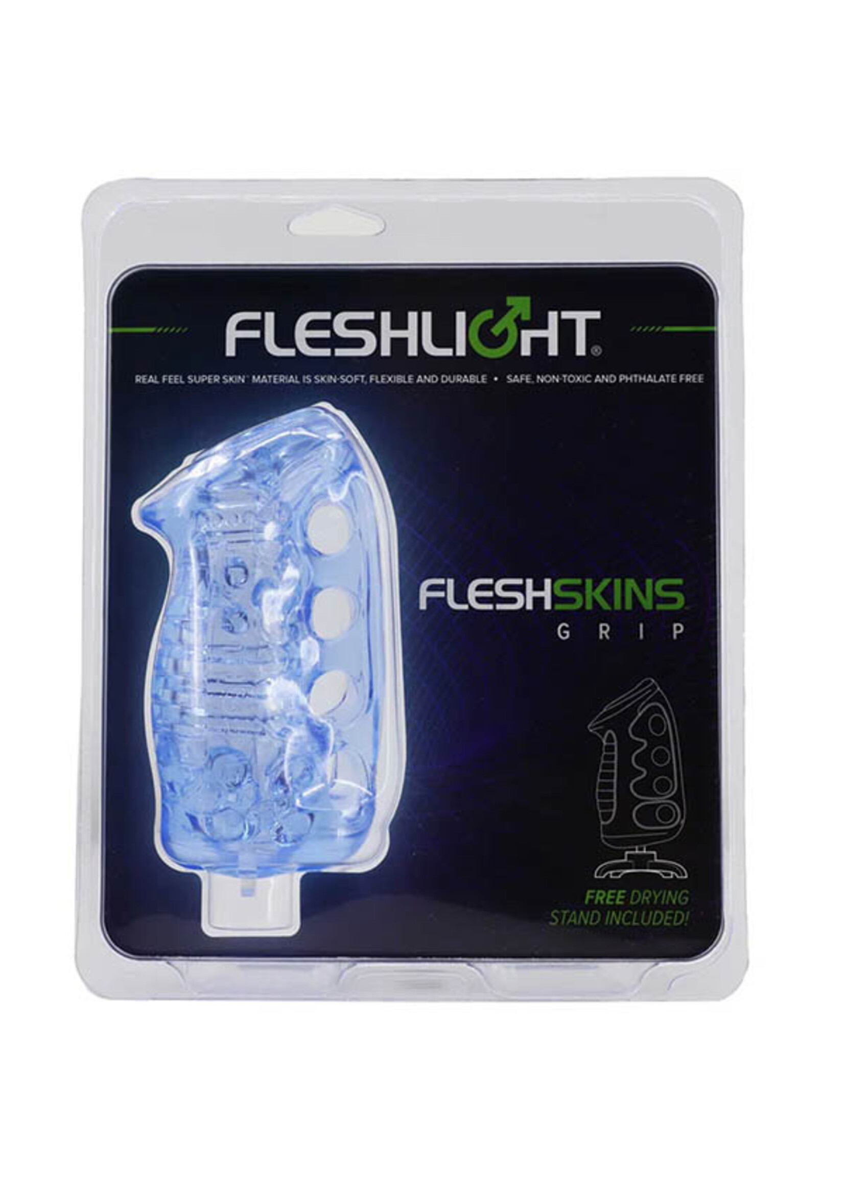 Fleshlight Fleshskins Grip Blue Ice (RP) Clamshell
