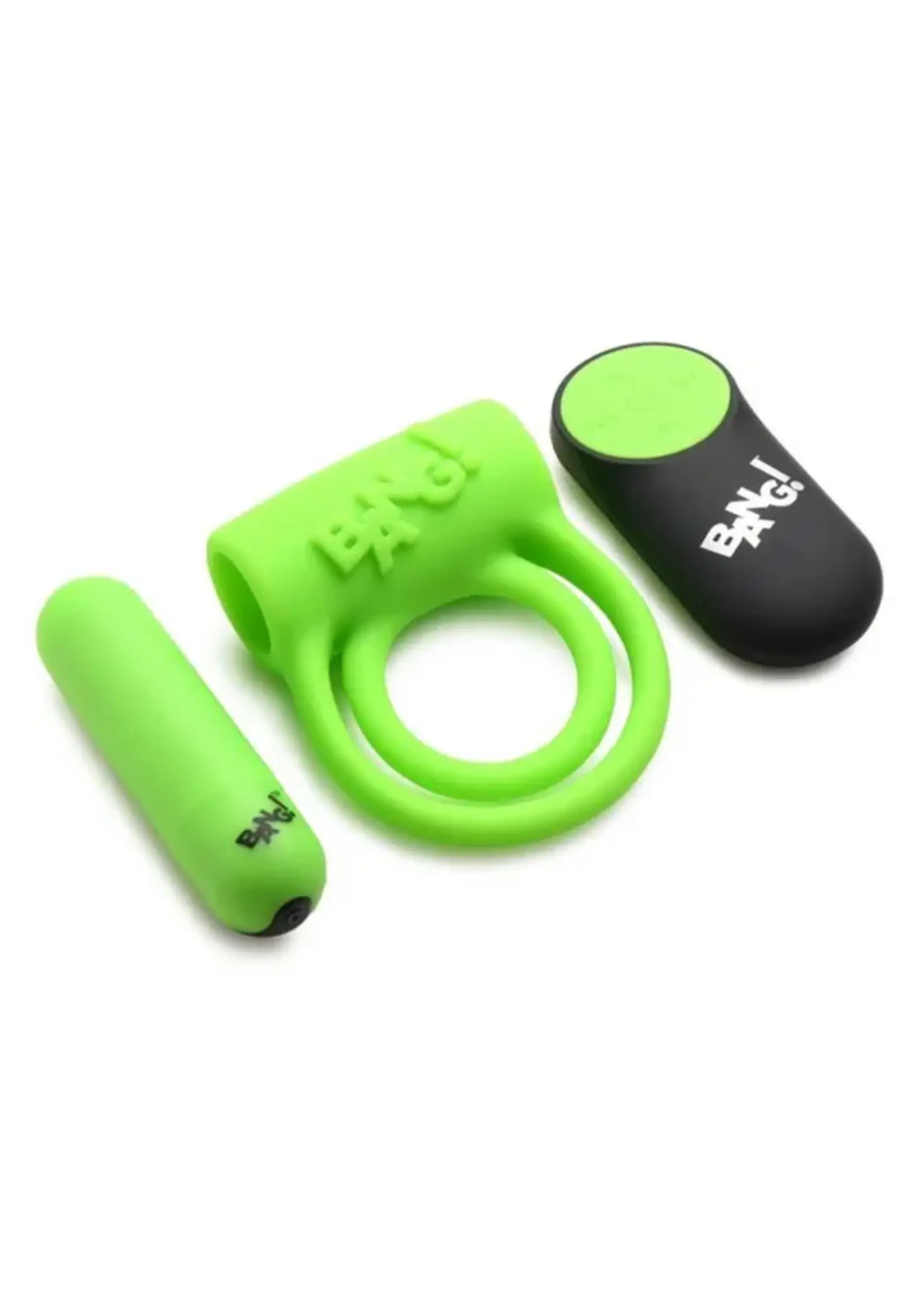Bang 28X Glow-in-the-Dark Cock Ring w/ Remote