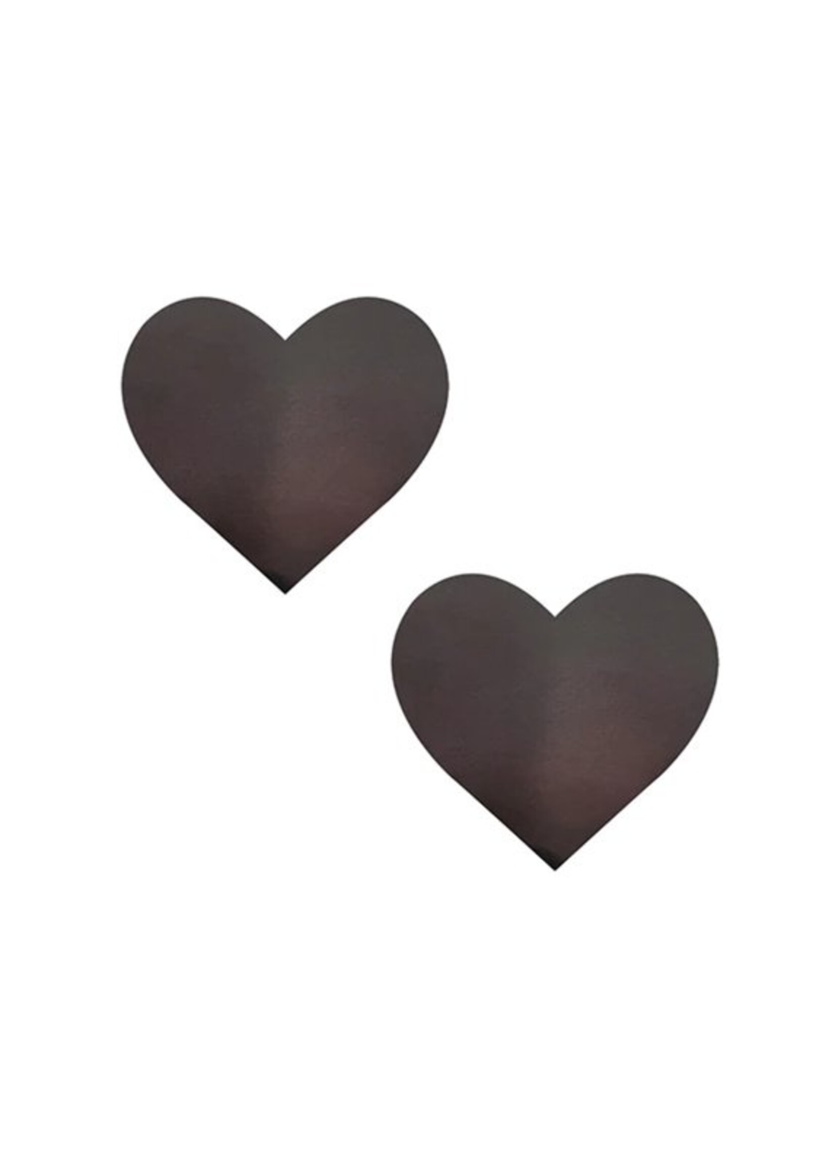 NEVA NUDE Neon Pinky Tink Temperature Reactive Heart Nipple Cover Pasties