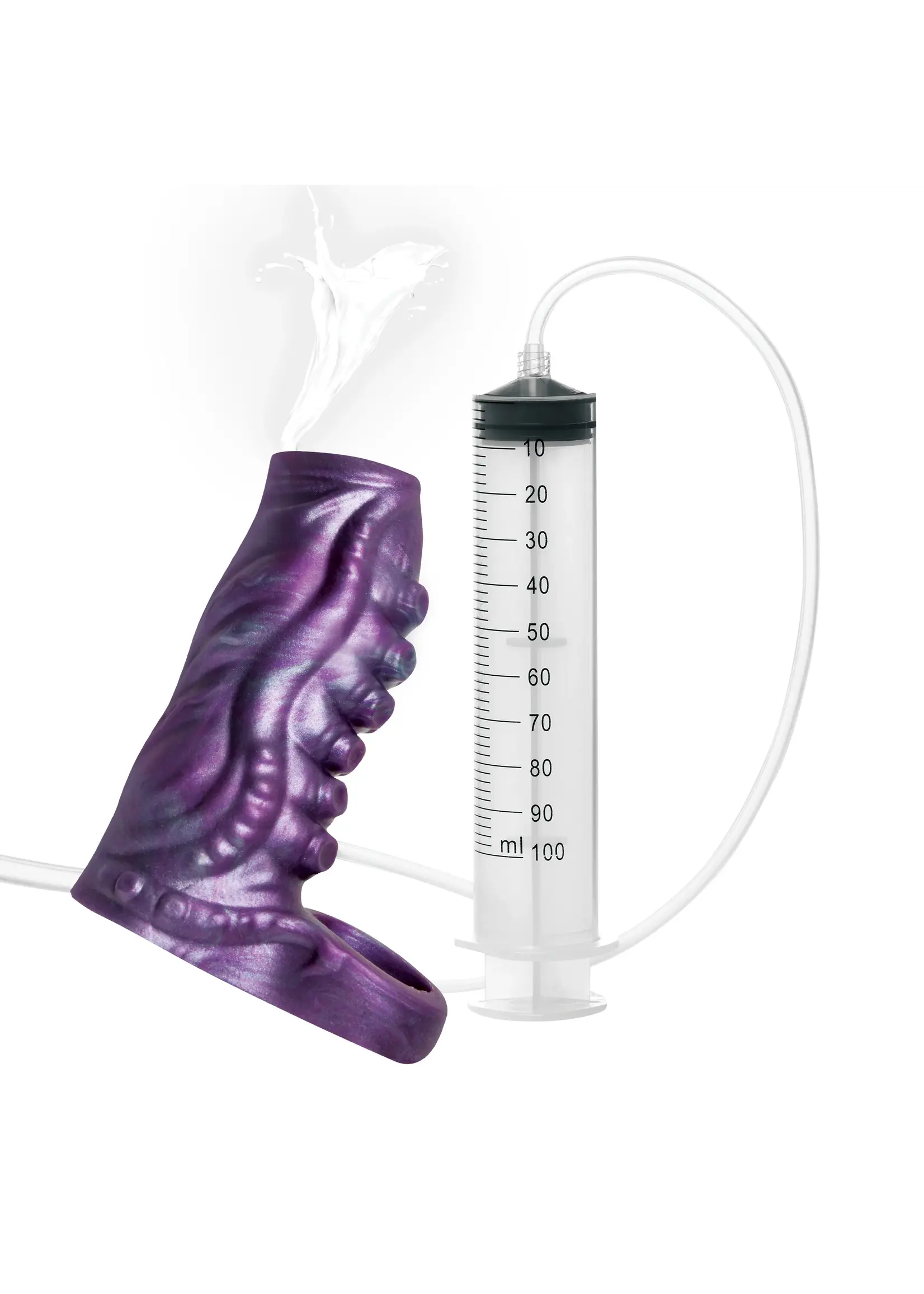 Creature Cocks Tentacle Squirting Silicone Penis Enhancer