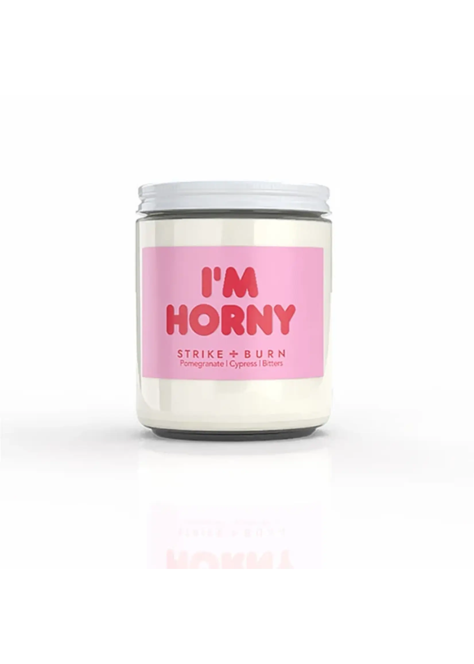 Strike and Burn I'm Horny Candle