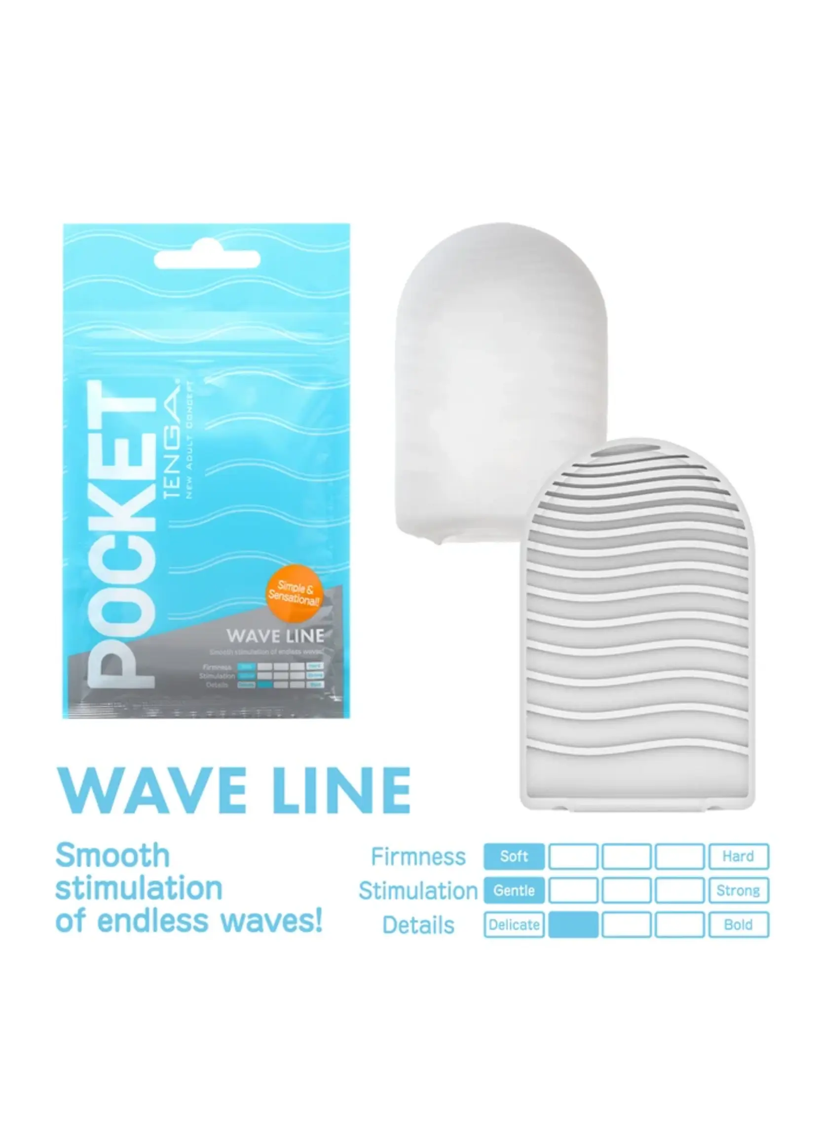 Tenga Pocket Tenga Wave Line