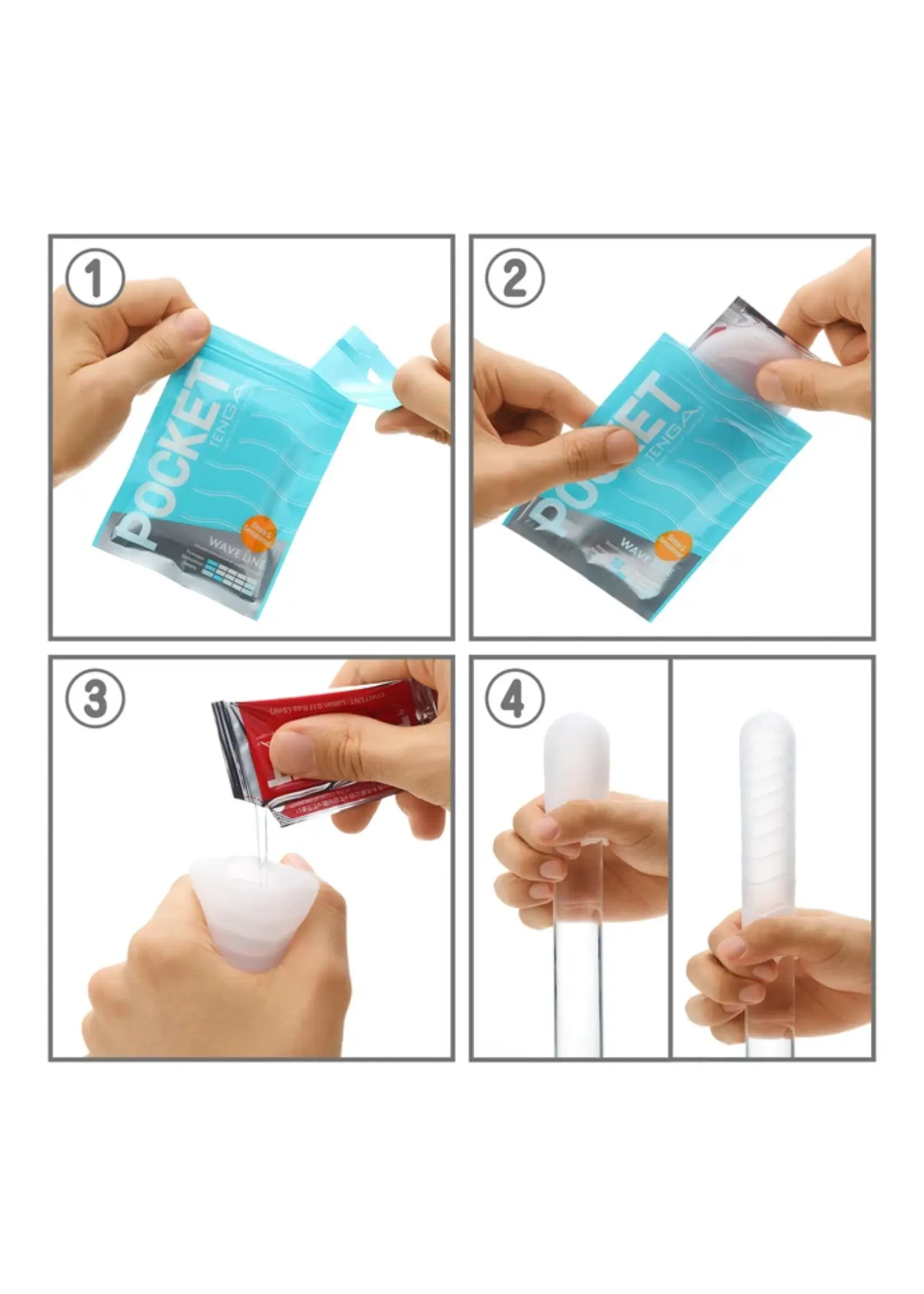 Tenga Pocket Tenga Wave Line