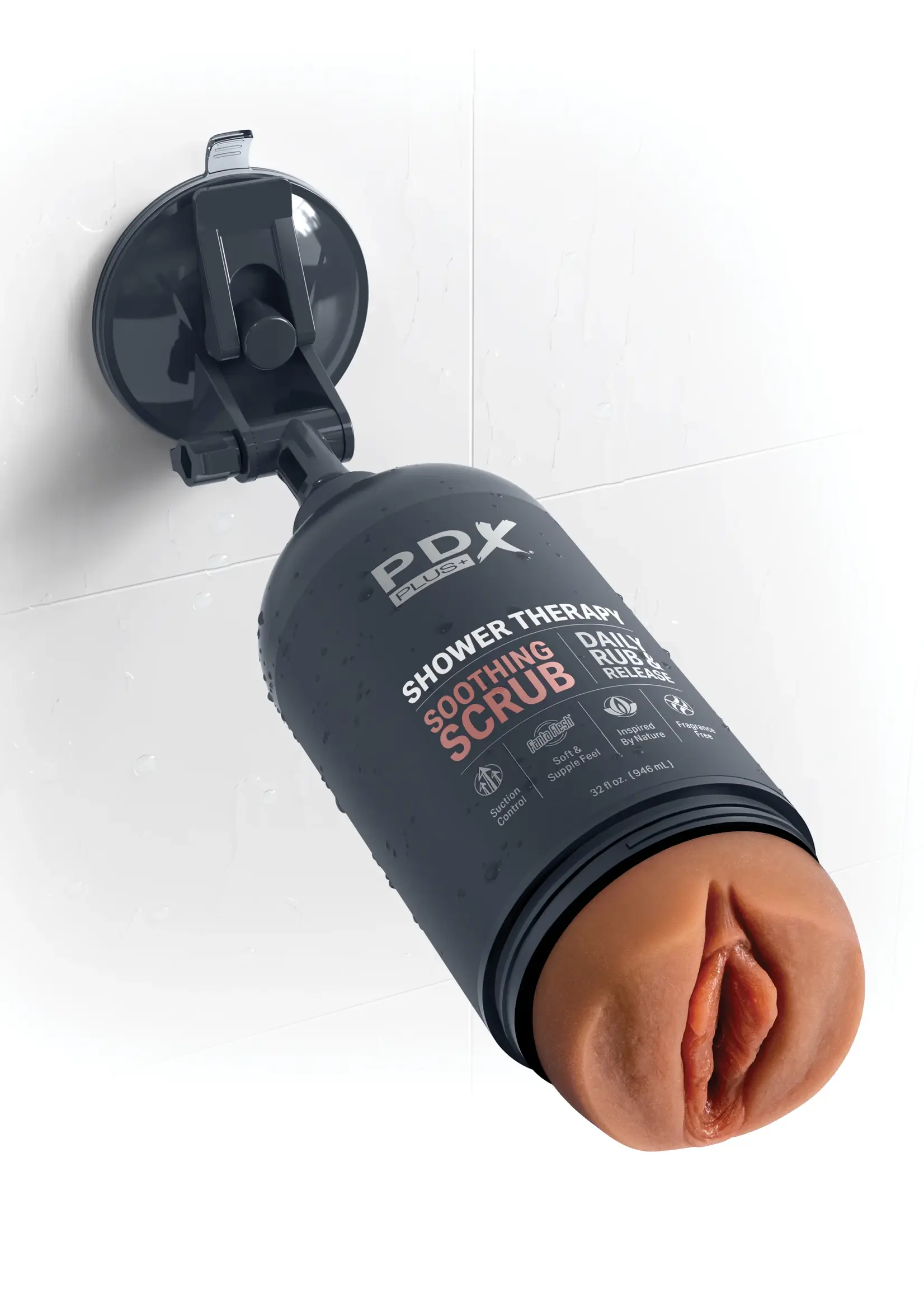 PDX Plus PDX Plus Shower Therapy - Soothing Scrub - Tan