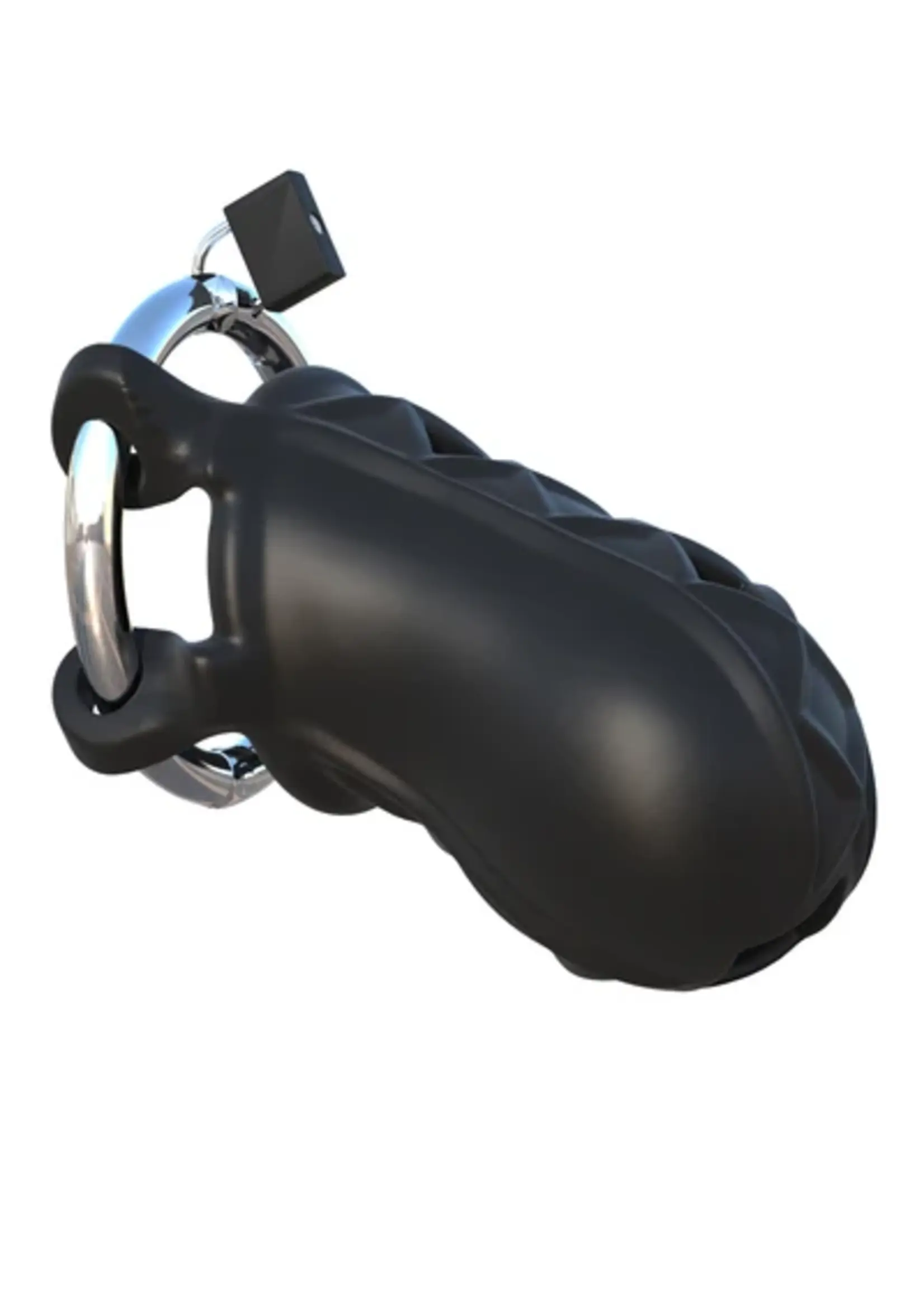 Fantasy C-Ringz Fantasy C-Ringz Extreme Silicone Cock Blocker - Black
