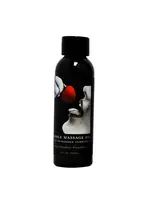 Earthly Body Edible Massage Oil 8 Oz - Strawberry