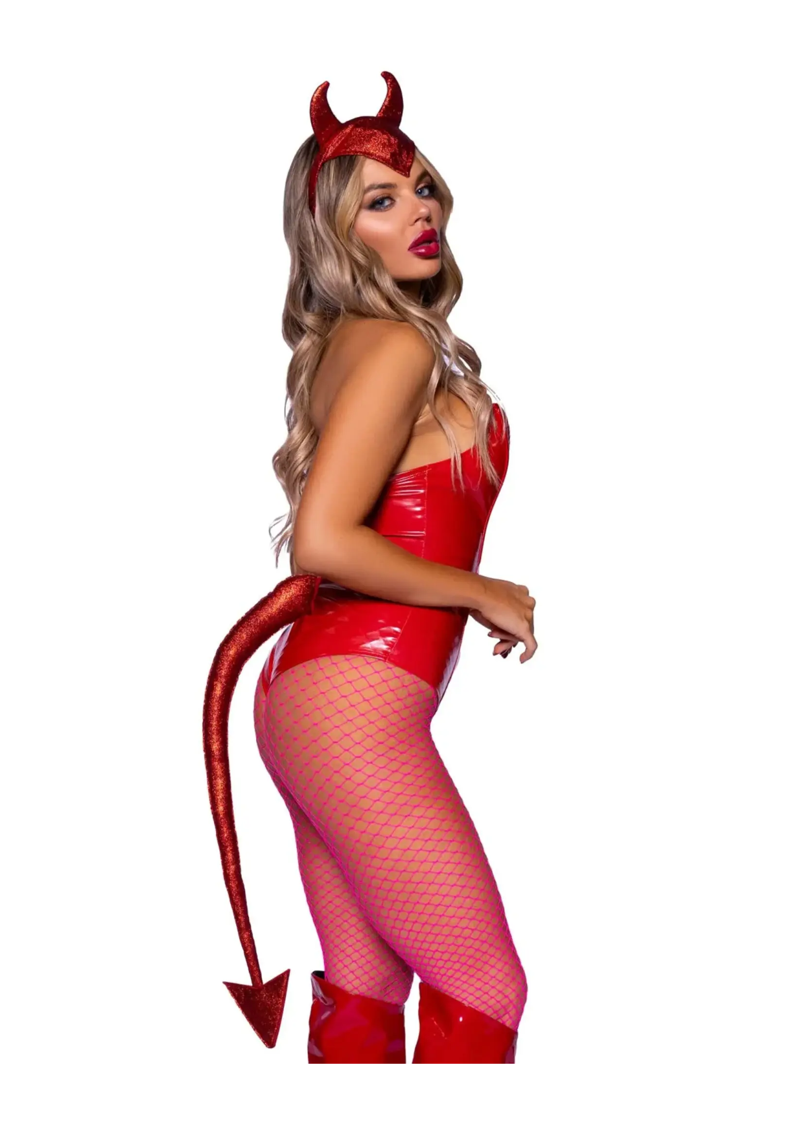 Leg Avenue Devil Horns Headband and Tail Set
