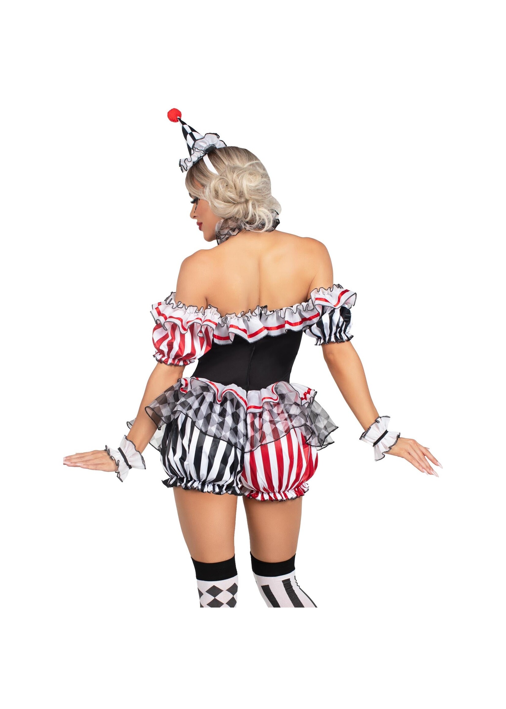 Leg Avenue 4pc Darling Harlequin