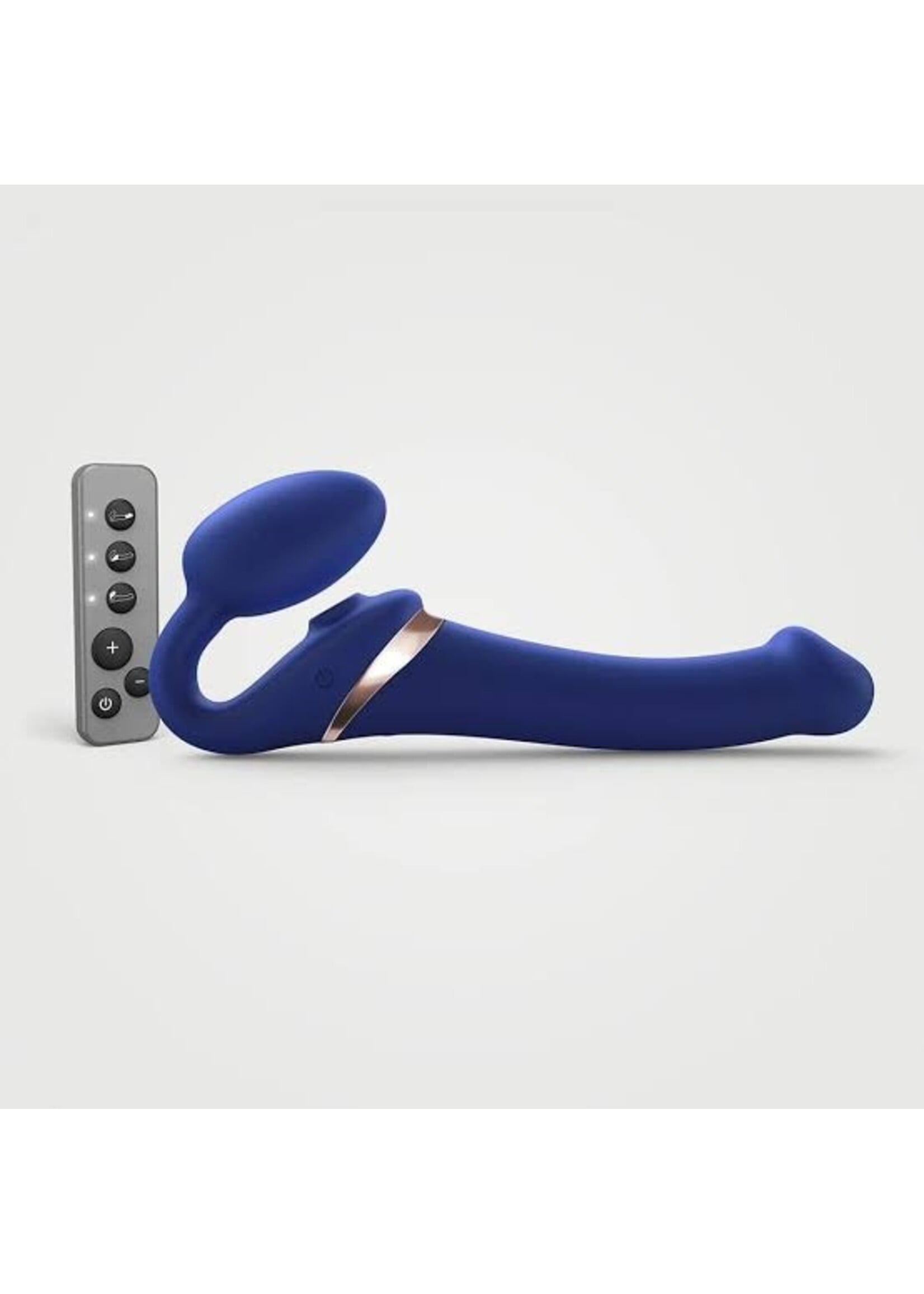 Strap-On-Me Strap-On-Me MultiOrgasmBendStrapOn Blu M