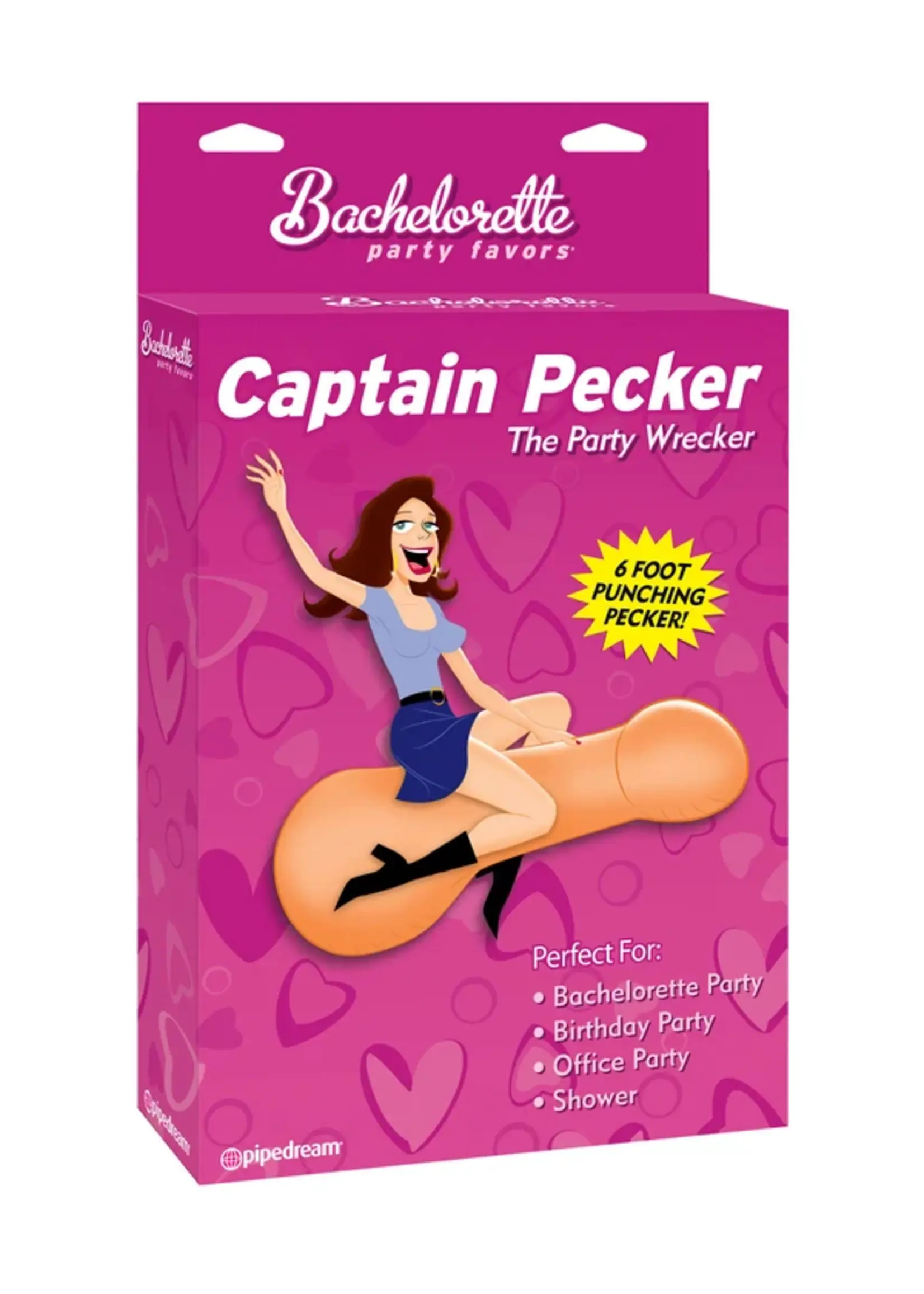 Pipedream Captain Pecker Inflatable -Light