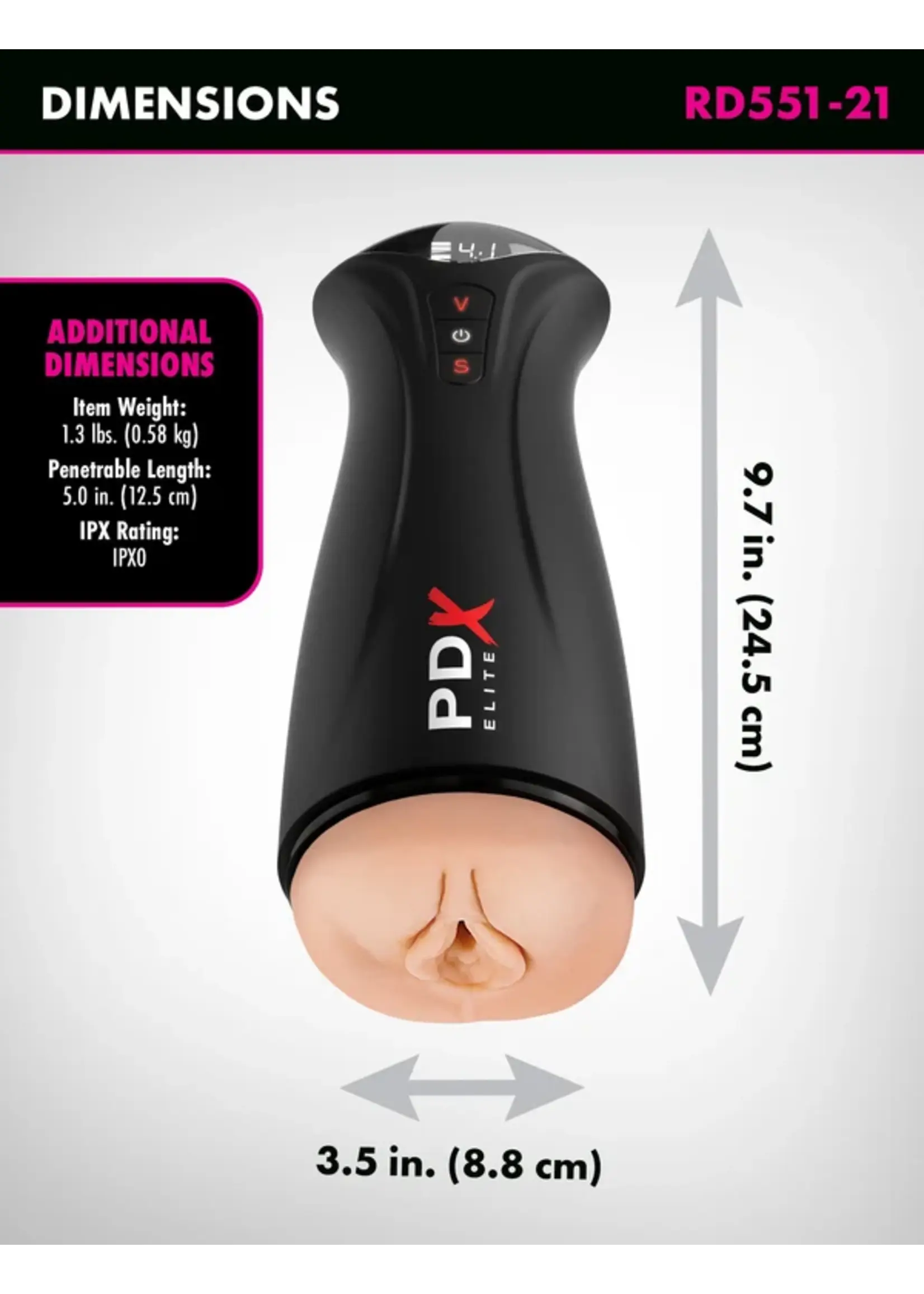 PDX Elite Fuck-gasm - Light